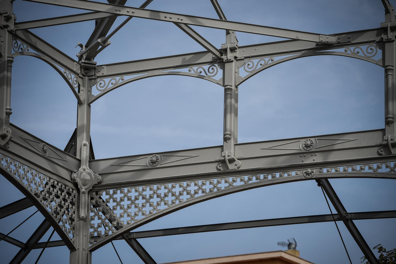 Imágenes de la restauración del edificio de Santa Fe