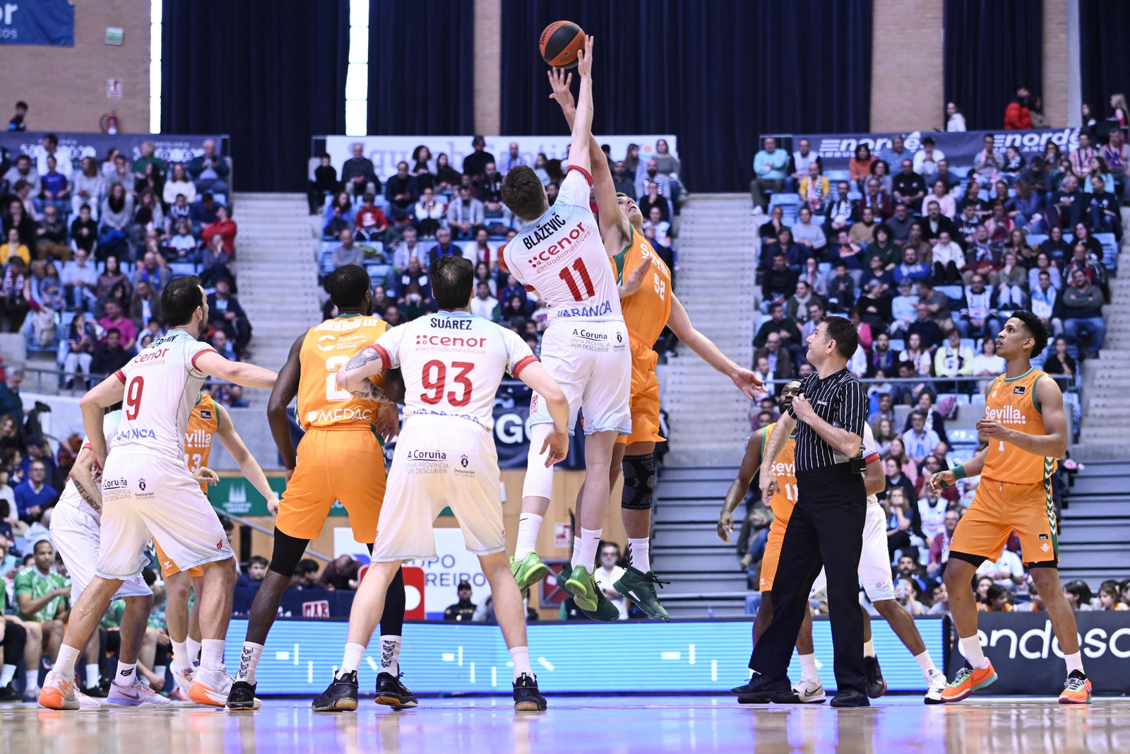 Las fotos del Obradoiro - Betis Baloncesto