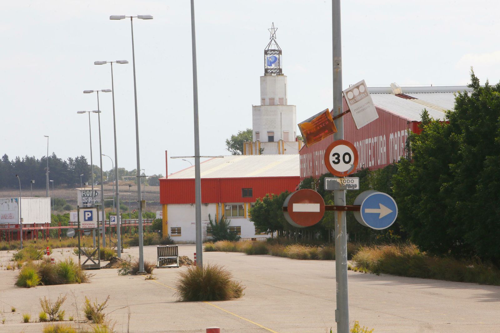 Antiguas instalaciones de Maderas Polanco en una imagen de archivo.