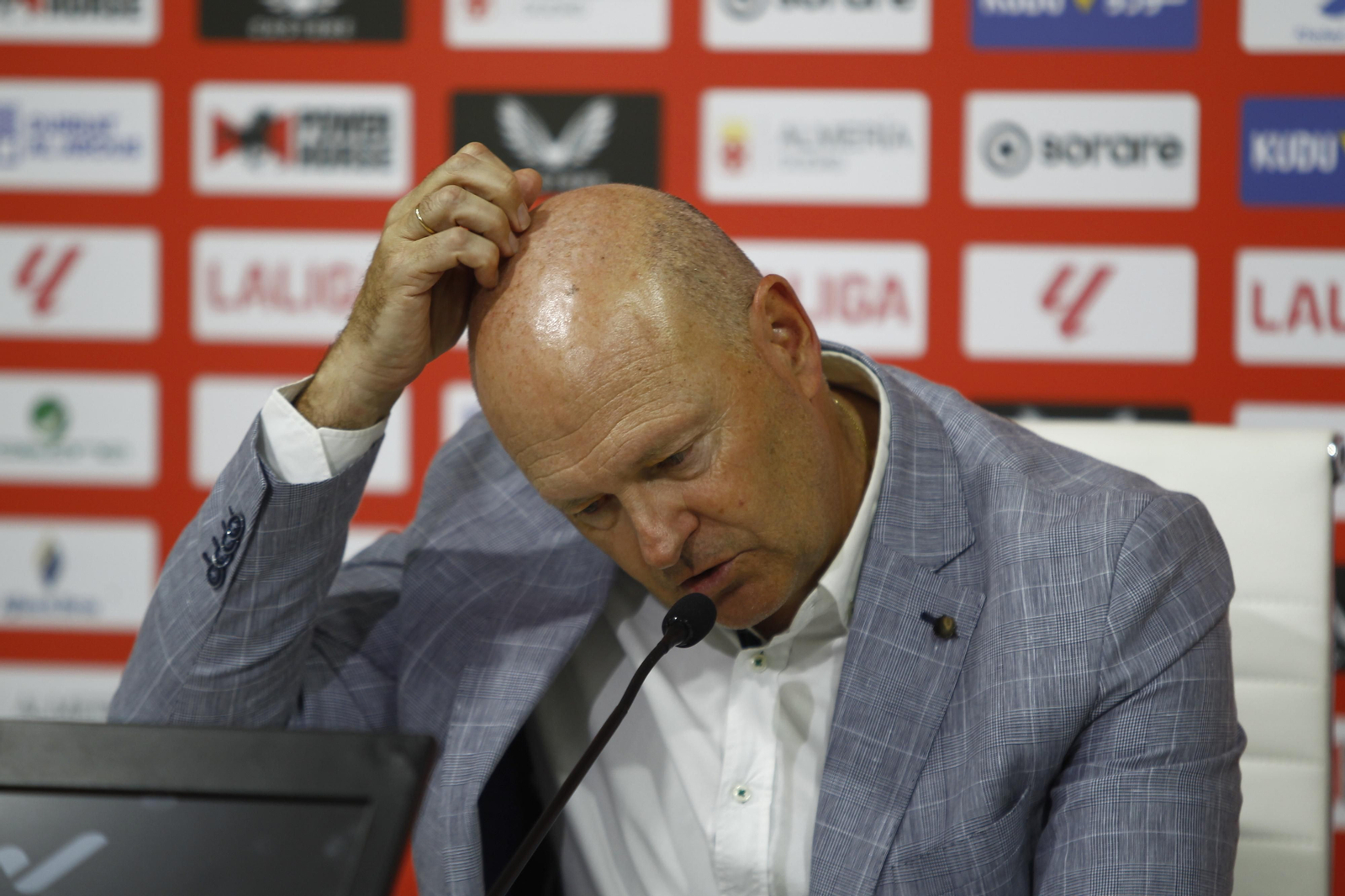 Las imágenes del triste descenso de la UDA ante el Getafe