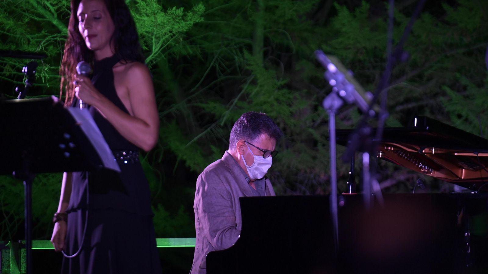 Otra imagen de la actuación.