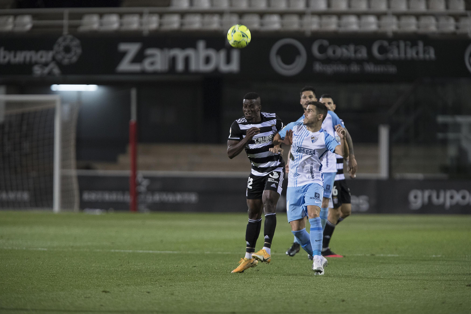 El Cartagena-Málaga CF, en fotos