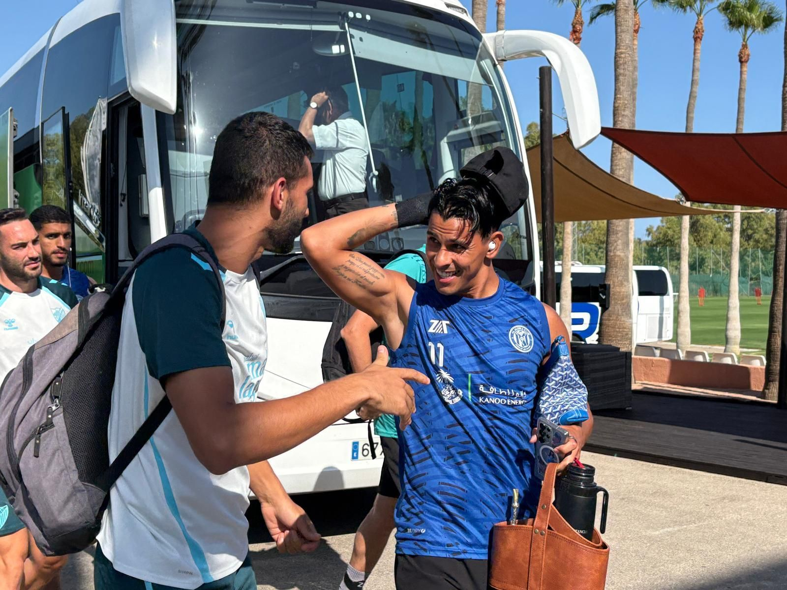 Cesc Fábregas y Fekir, entre los VIPS de Marbella antes del Málaga CF-Al-Wrakh