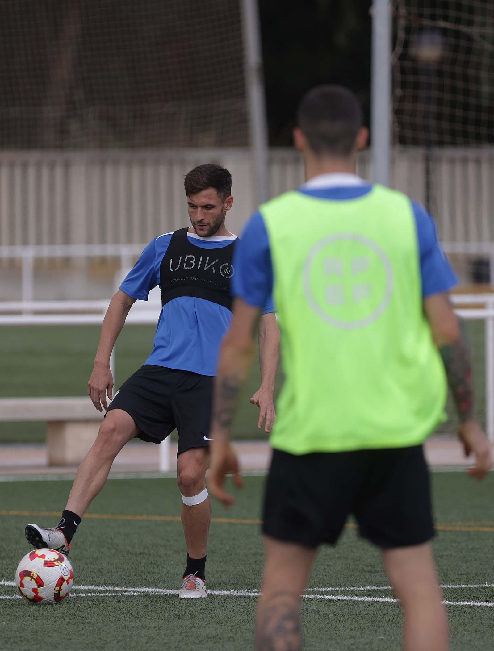 Fotos del entrenamiento del Algeciras CF en La Menacha