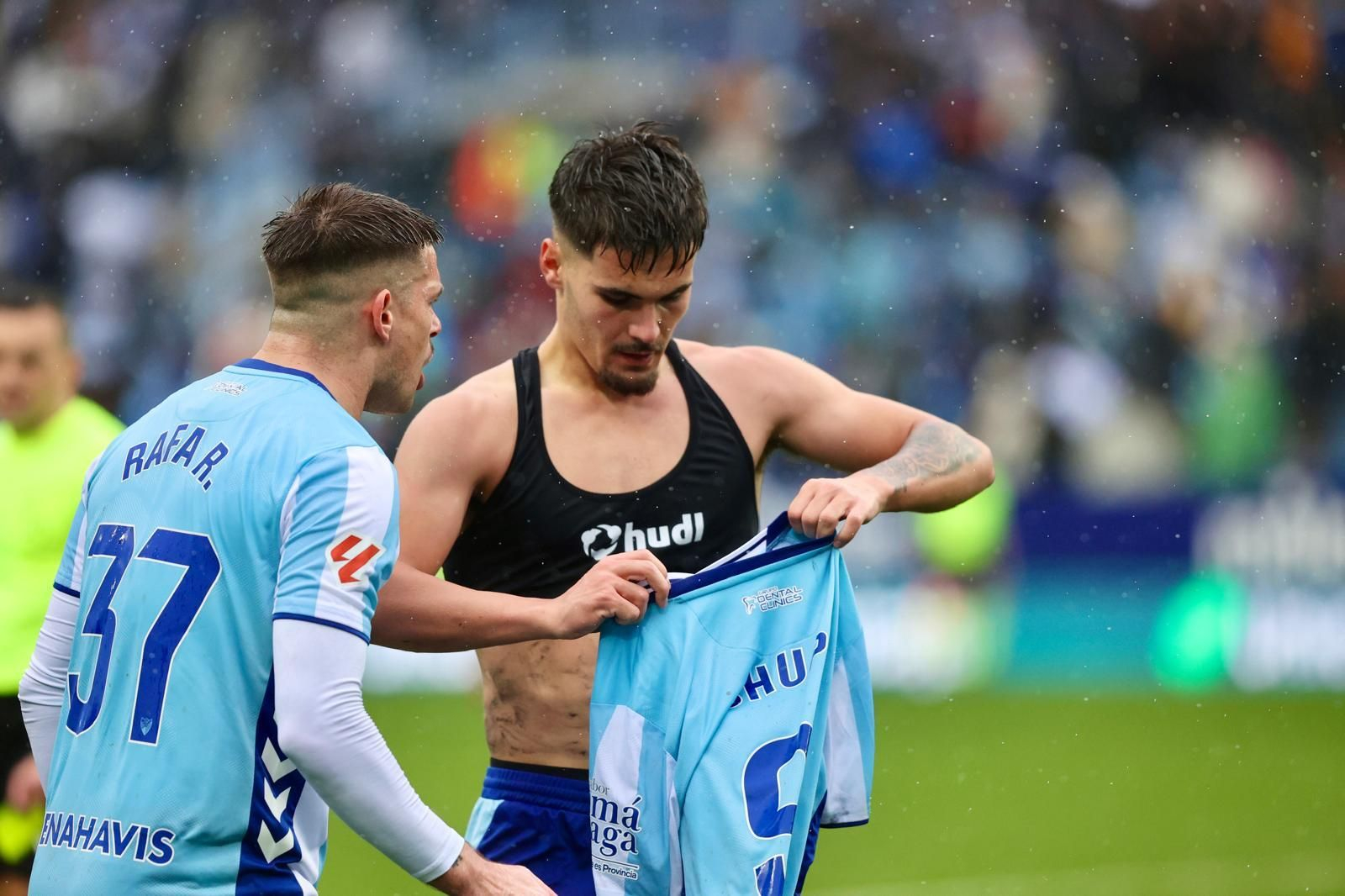 Málaga CF-Almería, en fotos