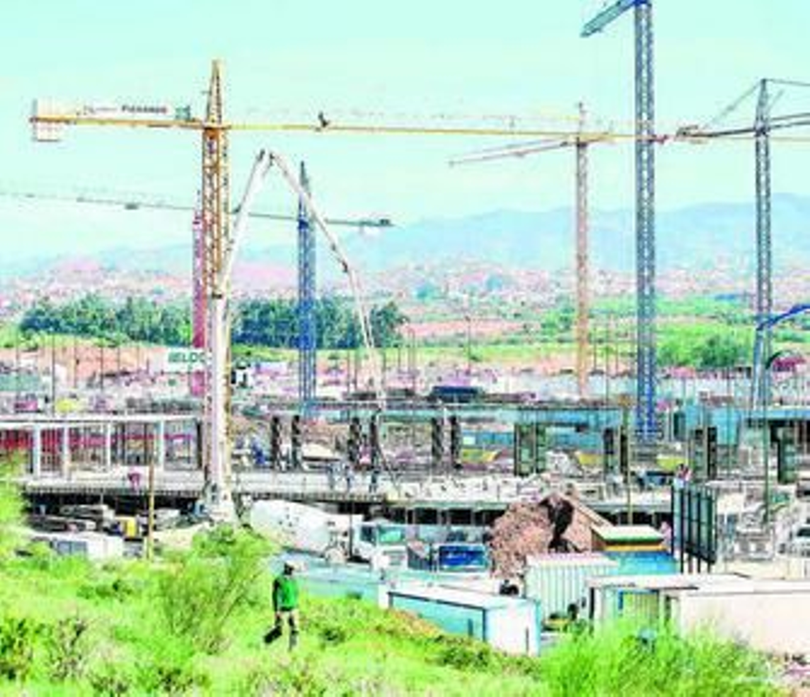 Imagen de archivo de una obra en la provincia.