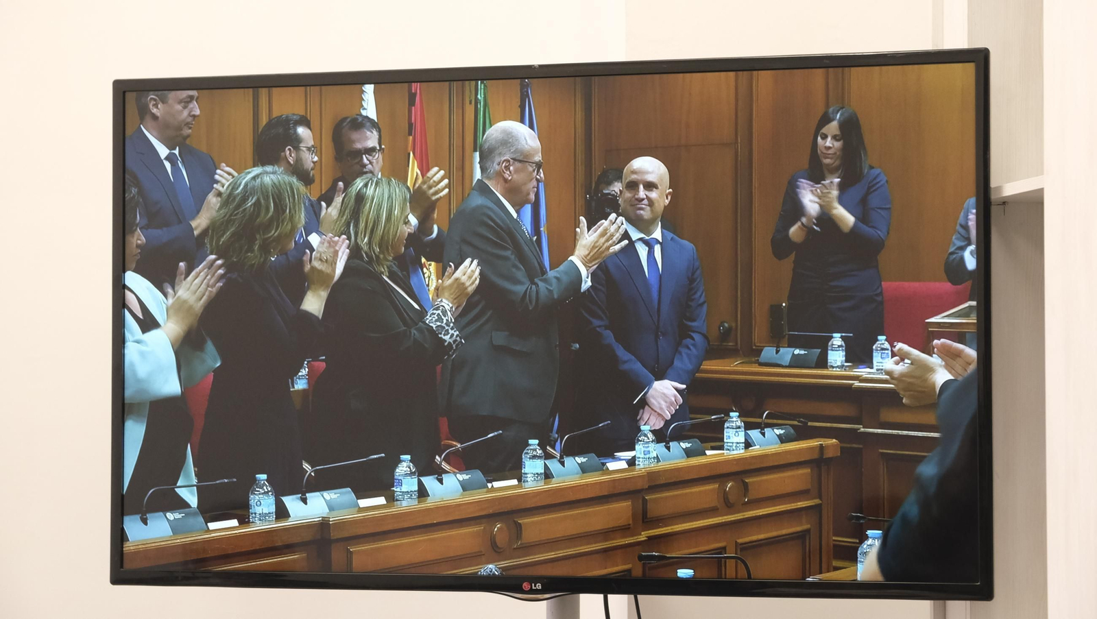 El pleno de investidura de José Antonio García como Presidente de la Diputación de Almería, en imágenes