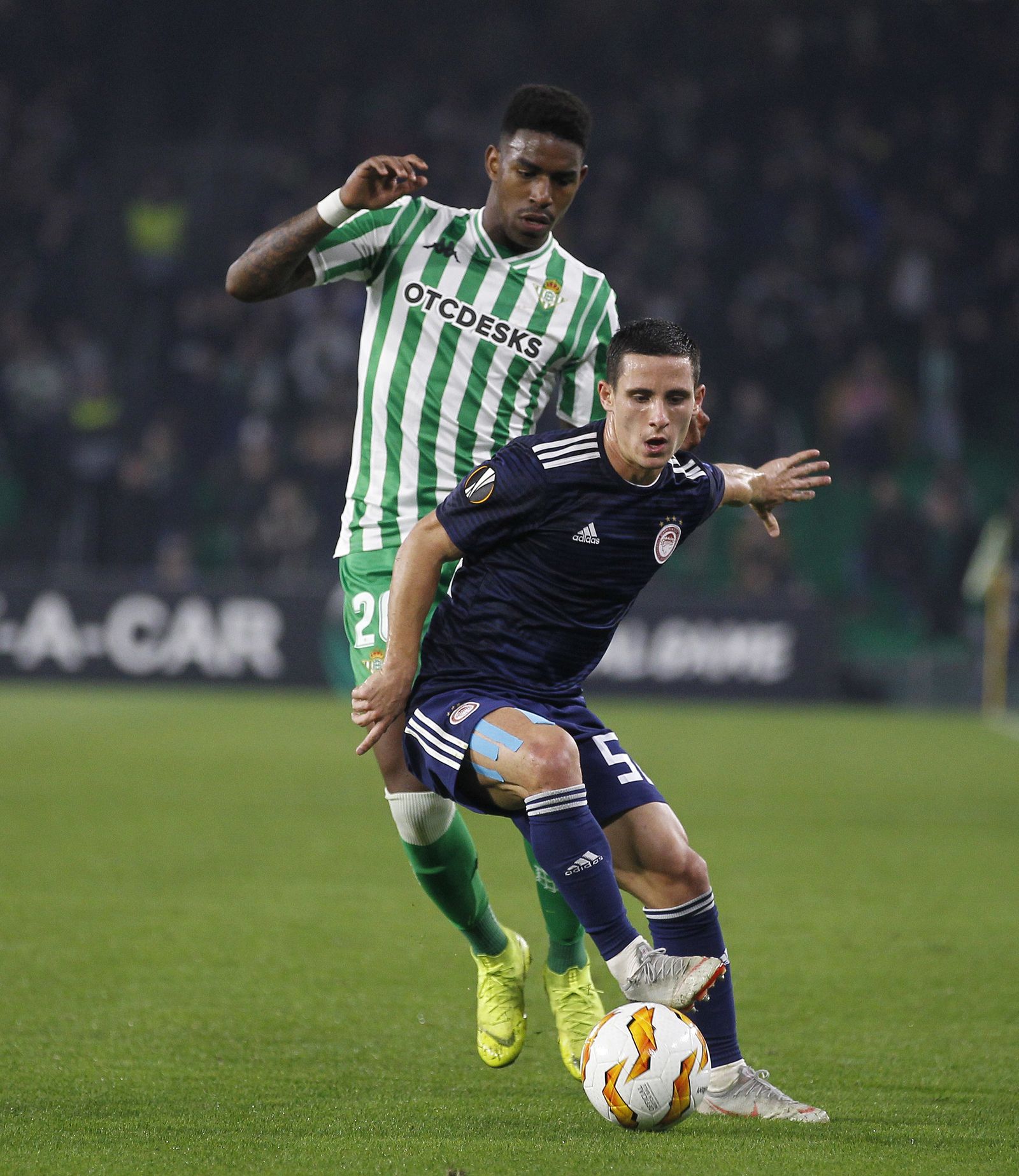 Las imágenes del Betis-Olympiacos