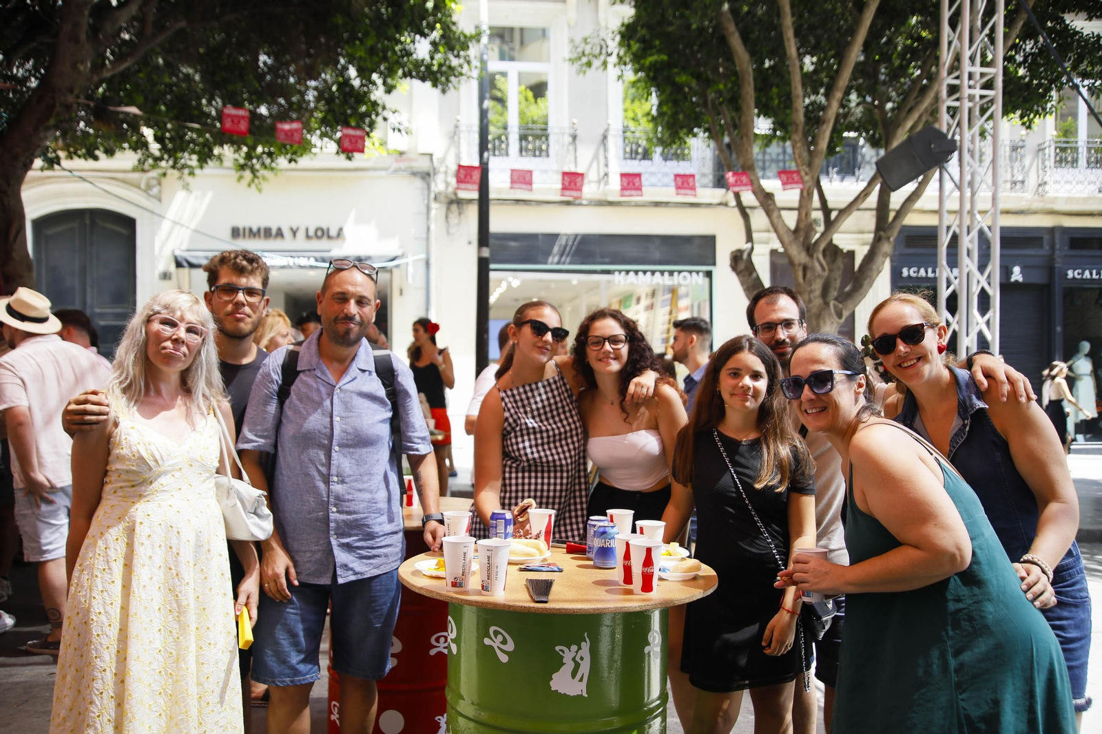 Las mejores imágenes del viernes en la feria del mediodía de Almería