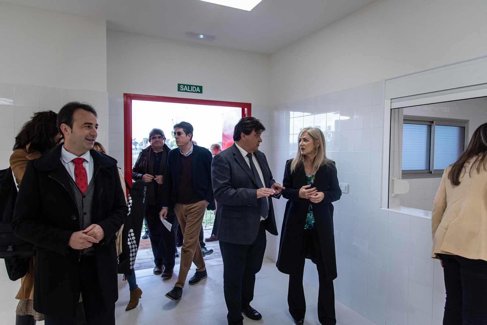 Imágenes de la visita de la Consejera de Desarrollo Educativo y Formación Profesional al nuevo colegio del Ensanche