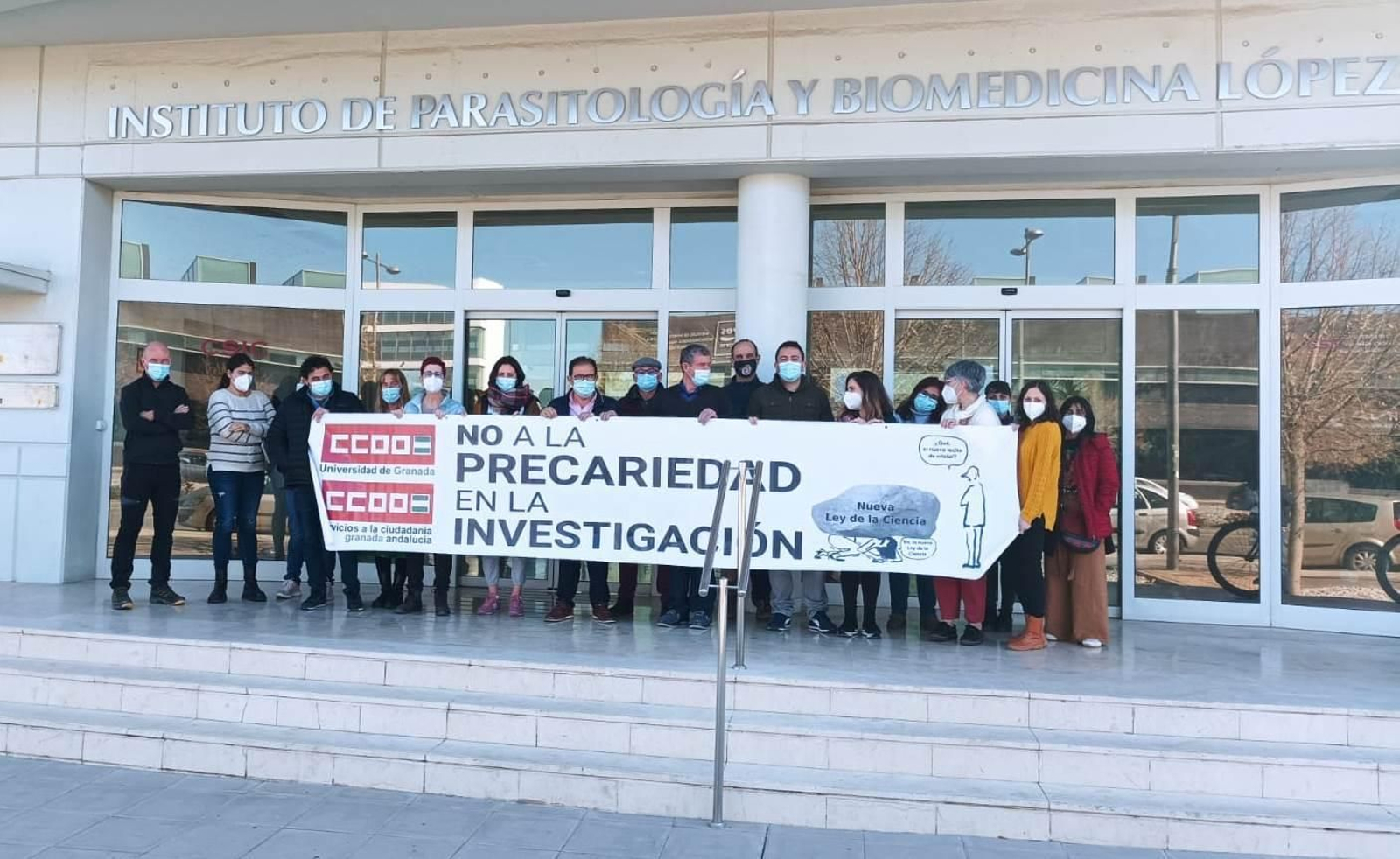 El personal de investigación del CSIC sale a la calle para exigir una carrera profesional para todos