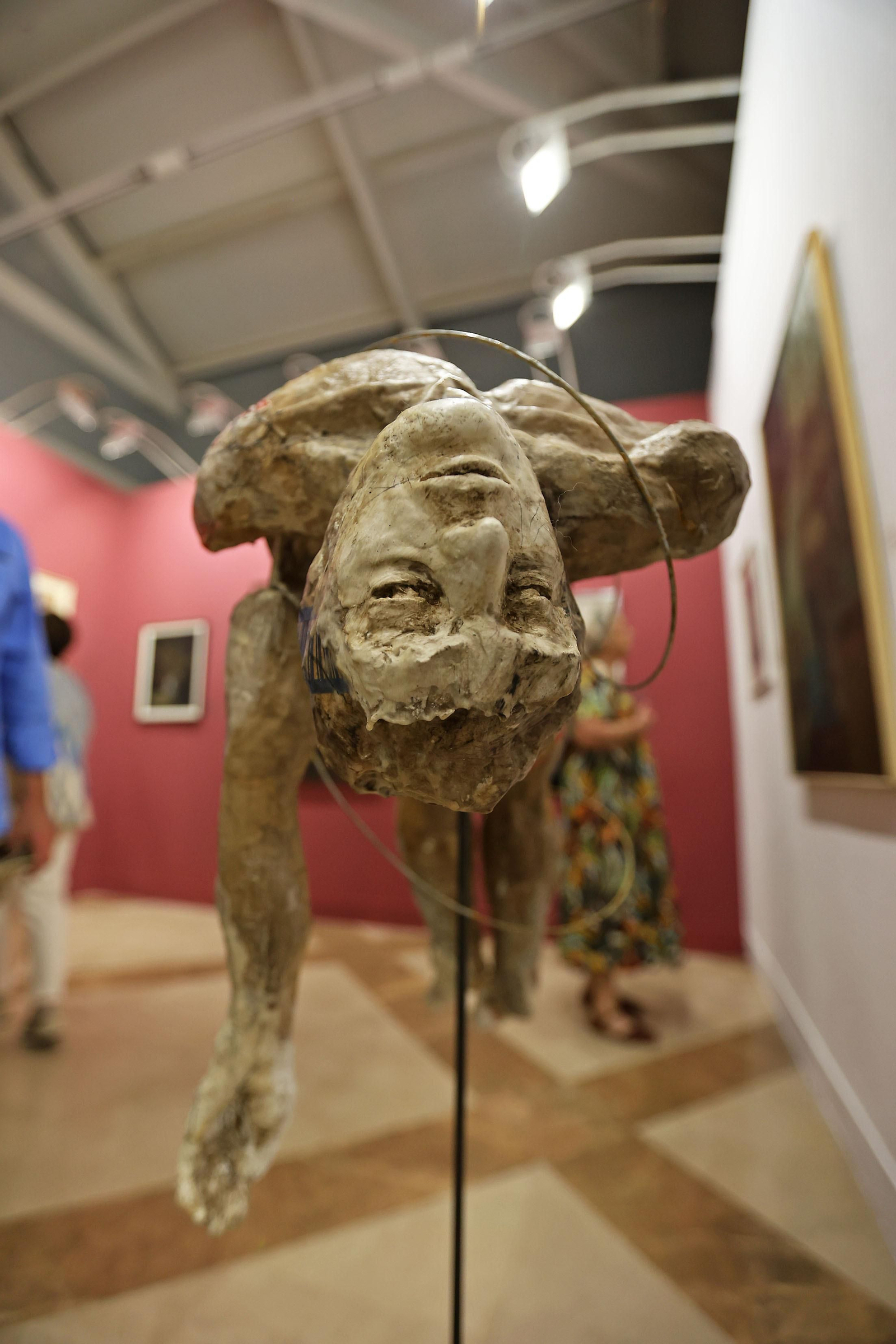 Imágenes de la inauguración de la muestra 'Camino de Perfección' del pintor Antonio Belmonte