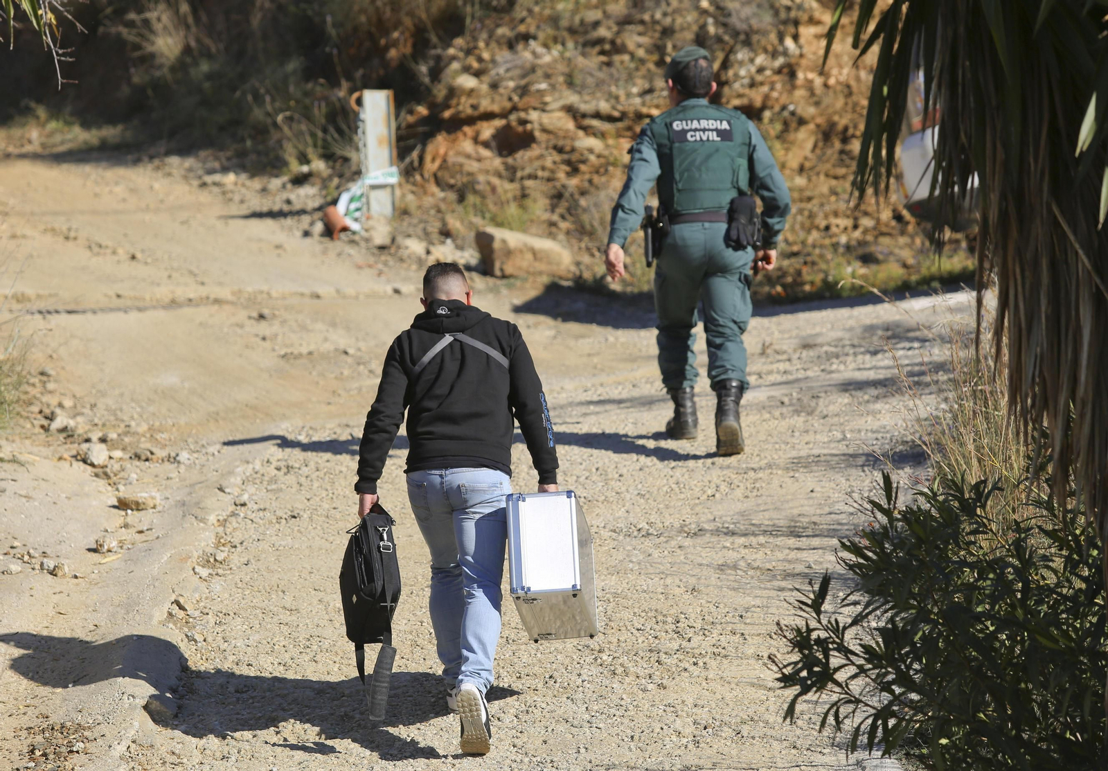 Rescate del pequeño Yulen en Totalán