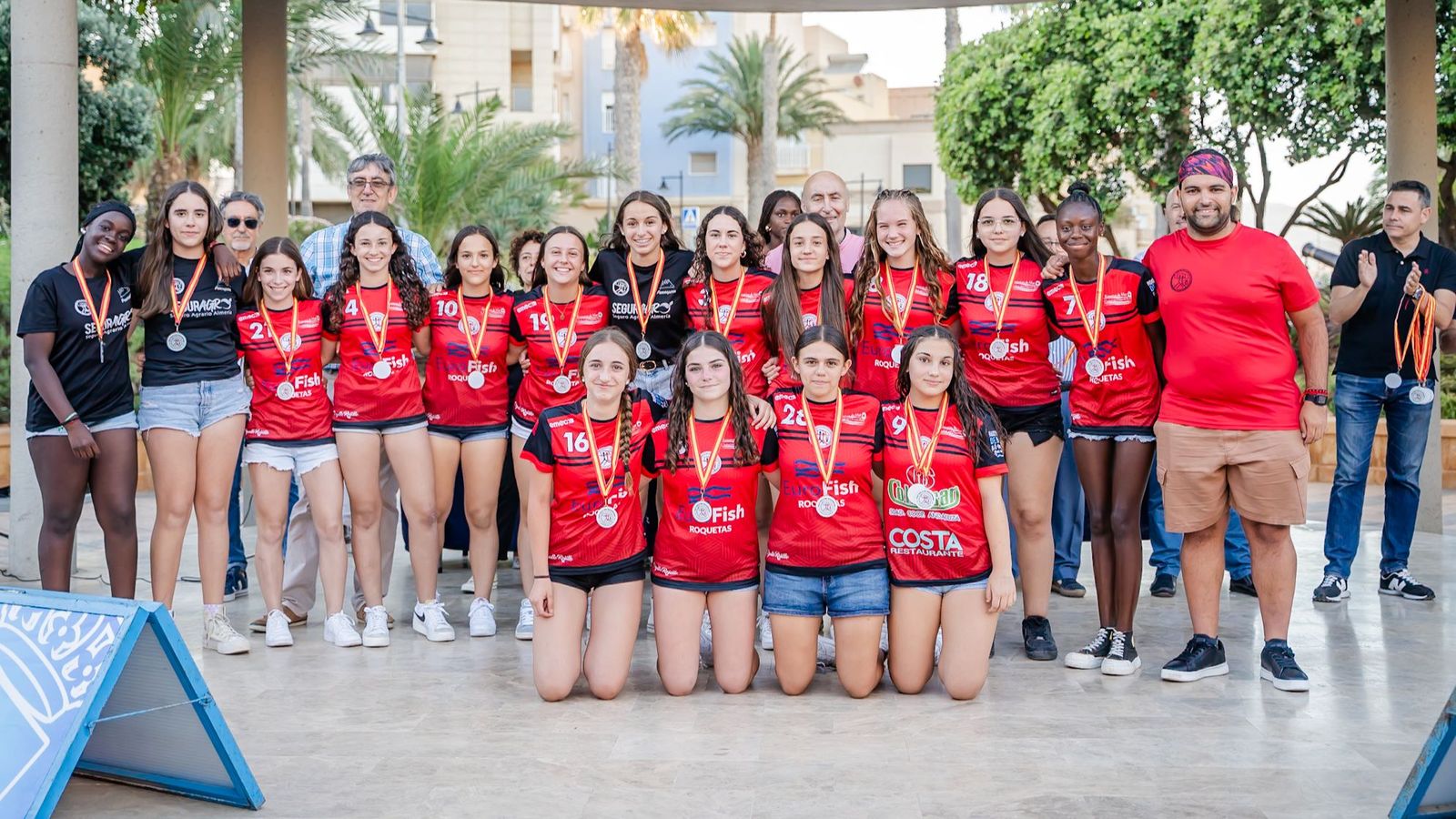 Uno de los equipos del conjunto rojillo