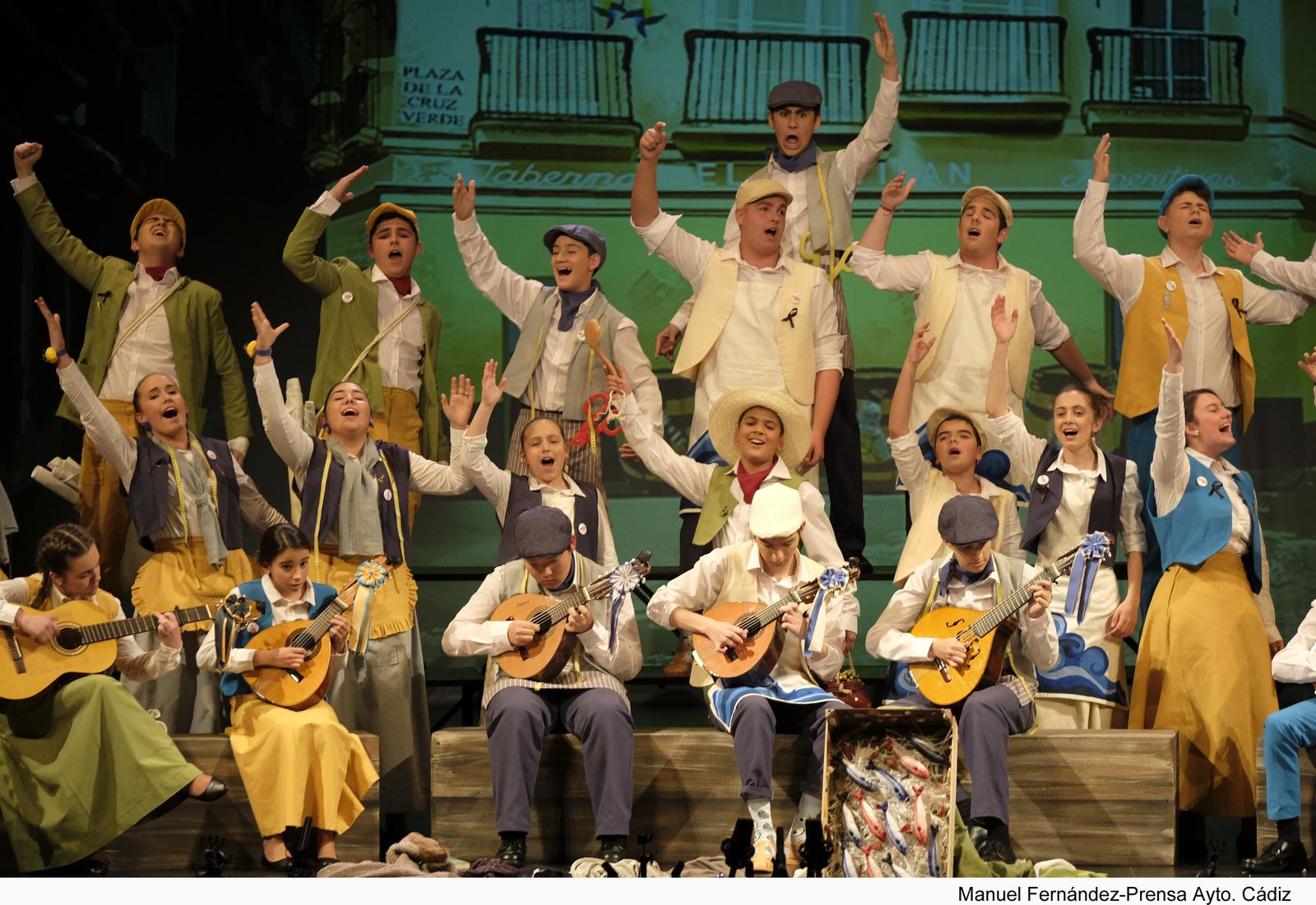 El primer coro de la final, 'En tus cinco esquinas'