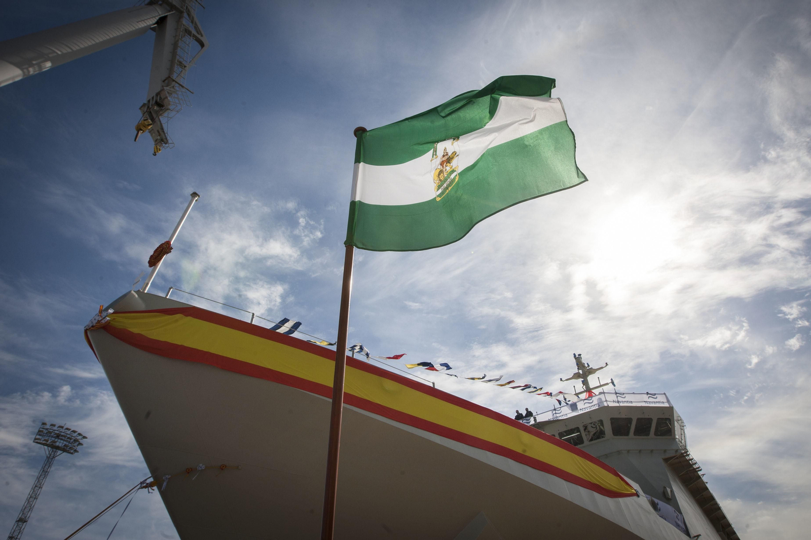 Botadura del BAM 'Audaz'