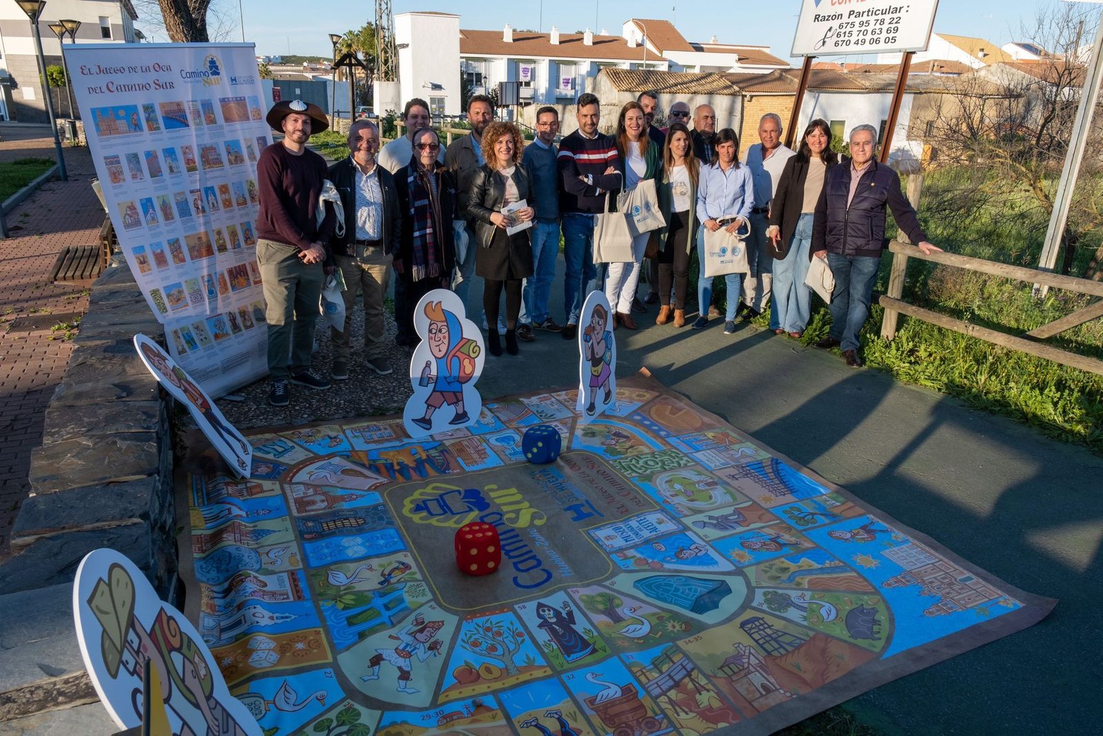 Juego de la Oca del Camino Sur.