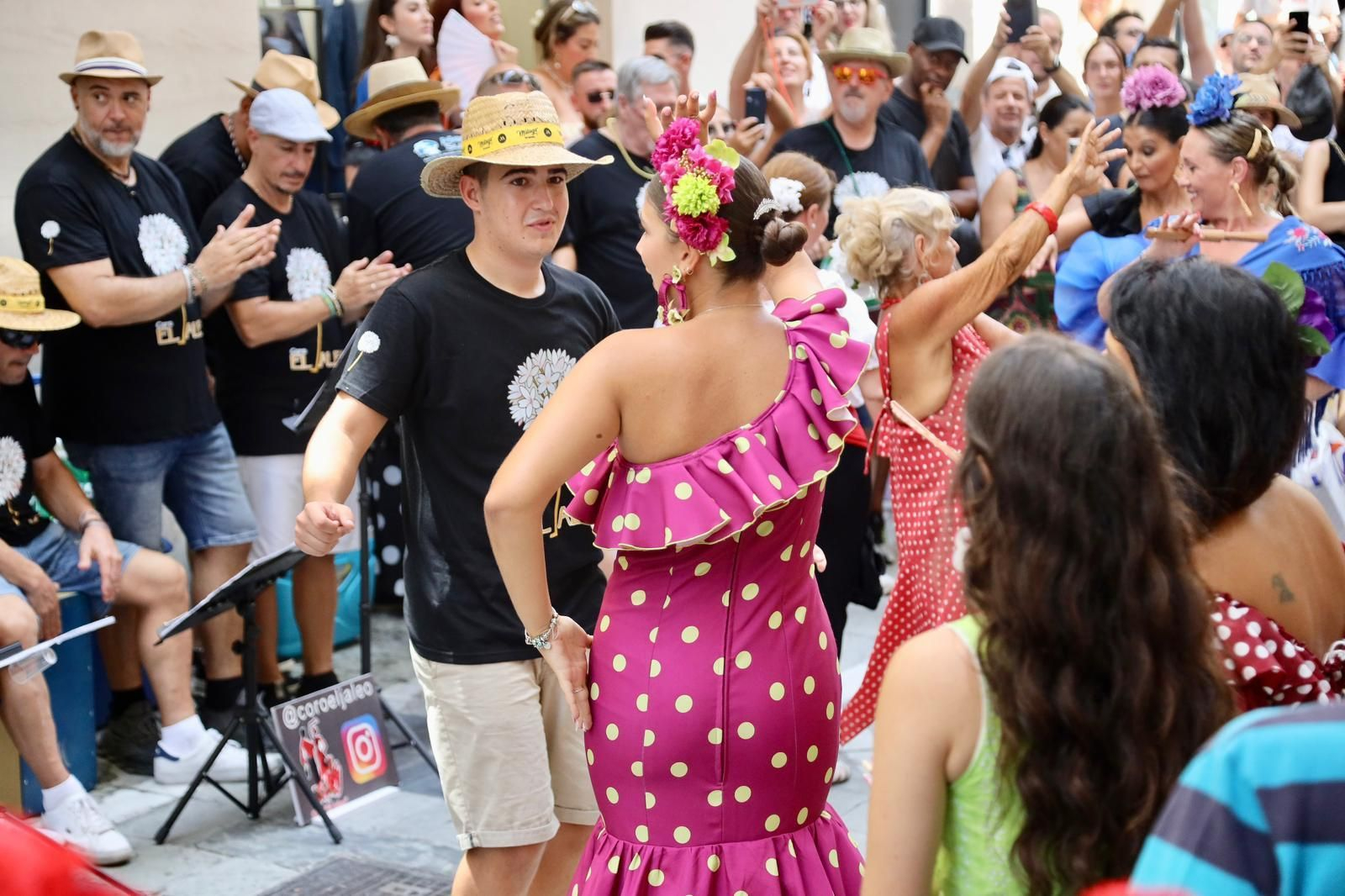 El primer día de Feria de Málaga en el Centro, en imágenes