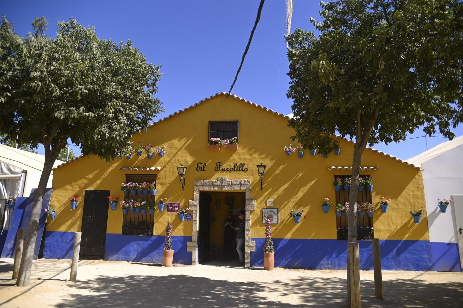 El Farolillo. Segundo premio de portadas Un recorrido en imágenes por las casetas ganadoras de la Feria de Córdoba