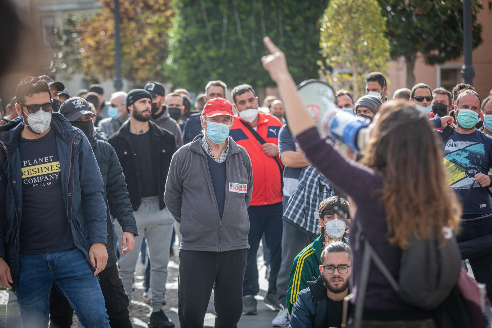 Las imágenes de la tercera jornada de la huelga del metal en Cádiz