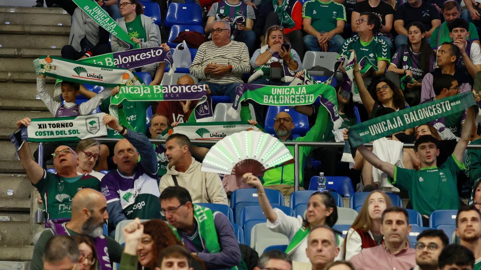 El Unicaja-Reggiana, en fotos