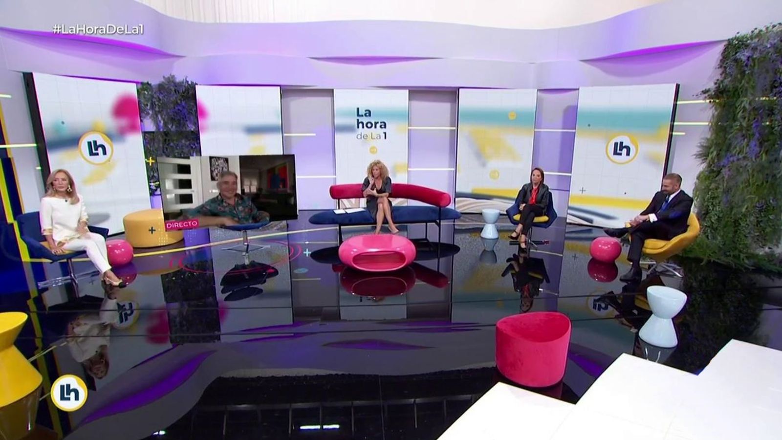 Plató de 'La hora de La 1'.