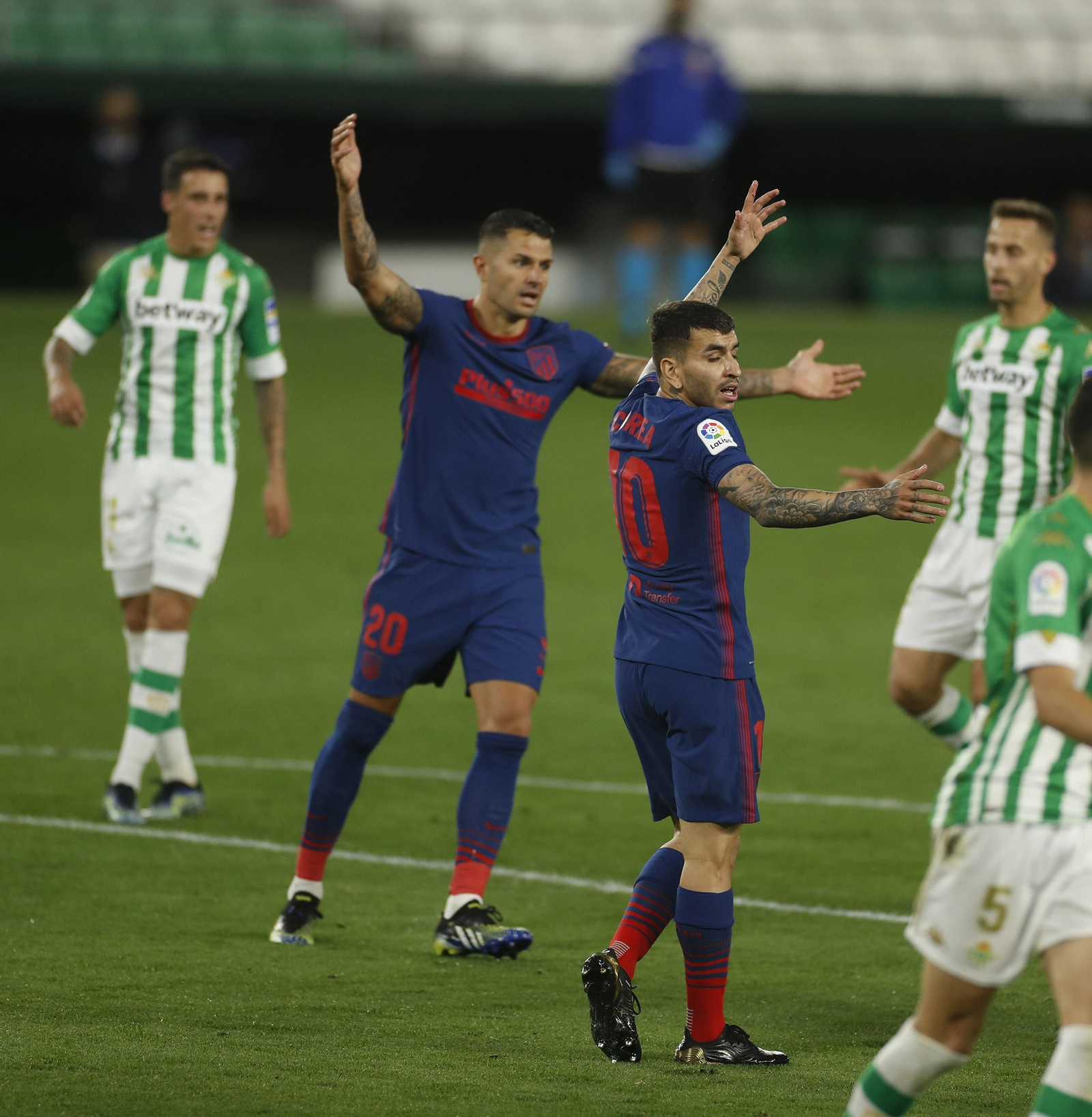 Las imágenes del Betis-Atlético de Madrid