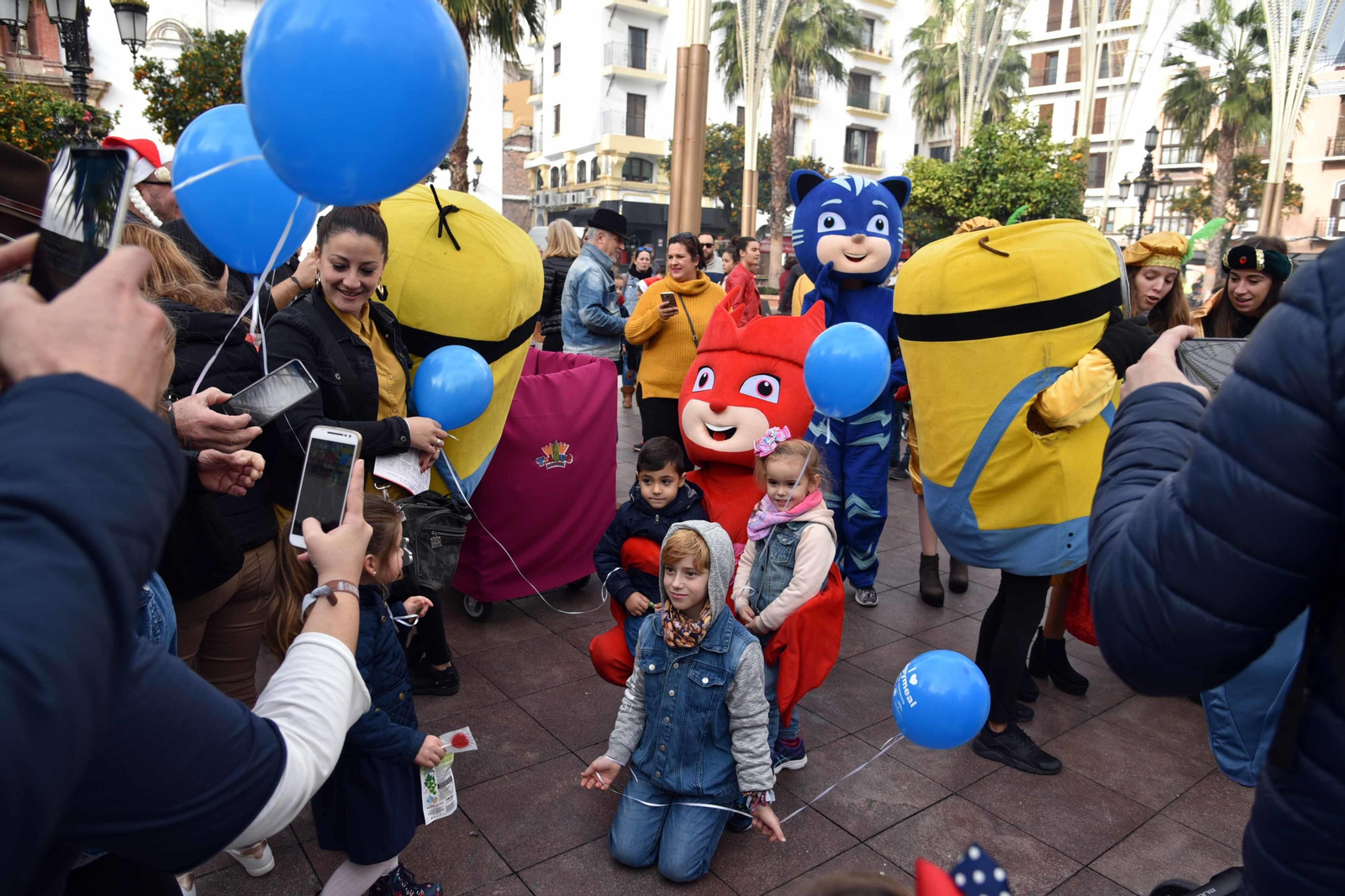 Homenaje al Reloj de la Palma y campanadas Infantiles