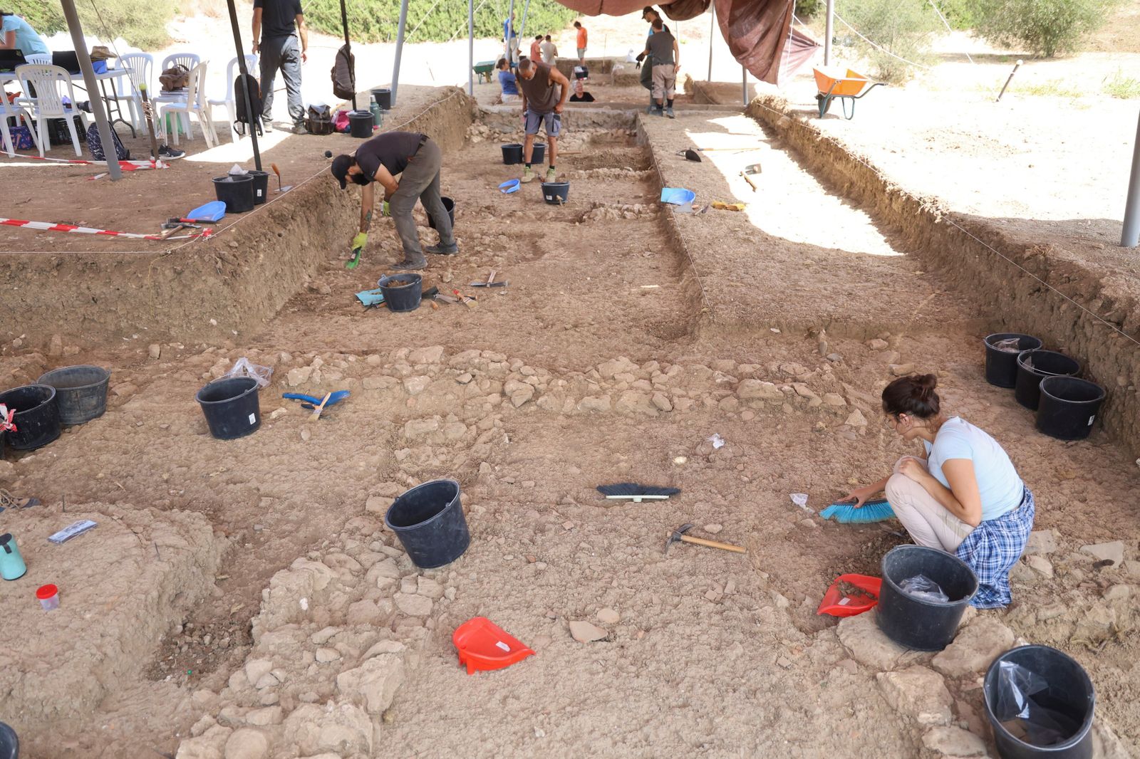 La excavación arqueológica de Cerro del Villar, en imágenes