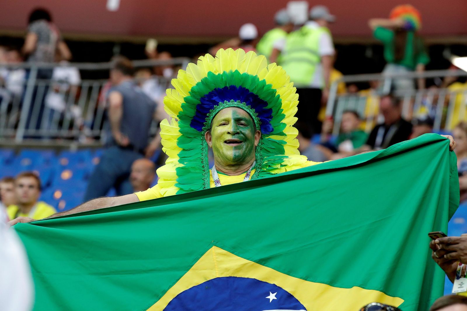 Las imágenes del Brasil-Suiza