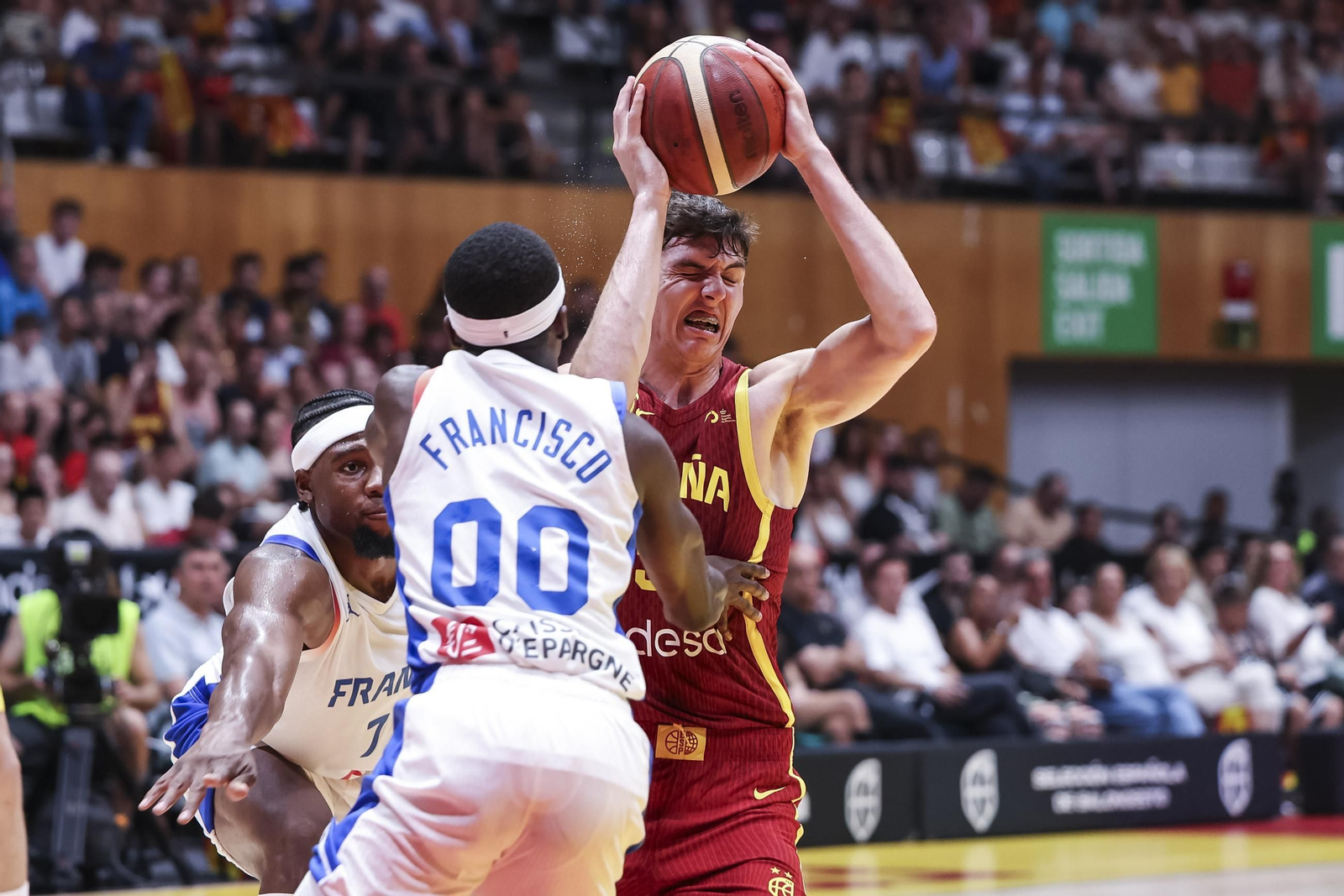 Las fotos del España - Francia de baloncesto