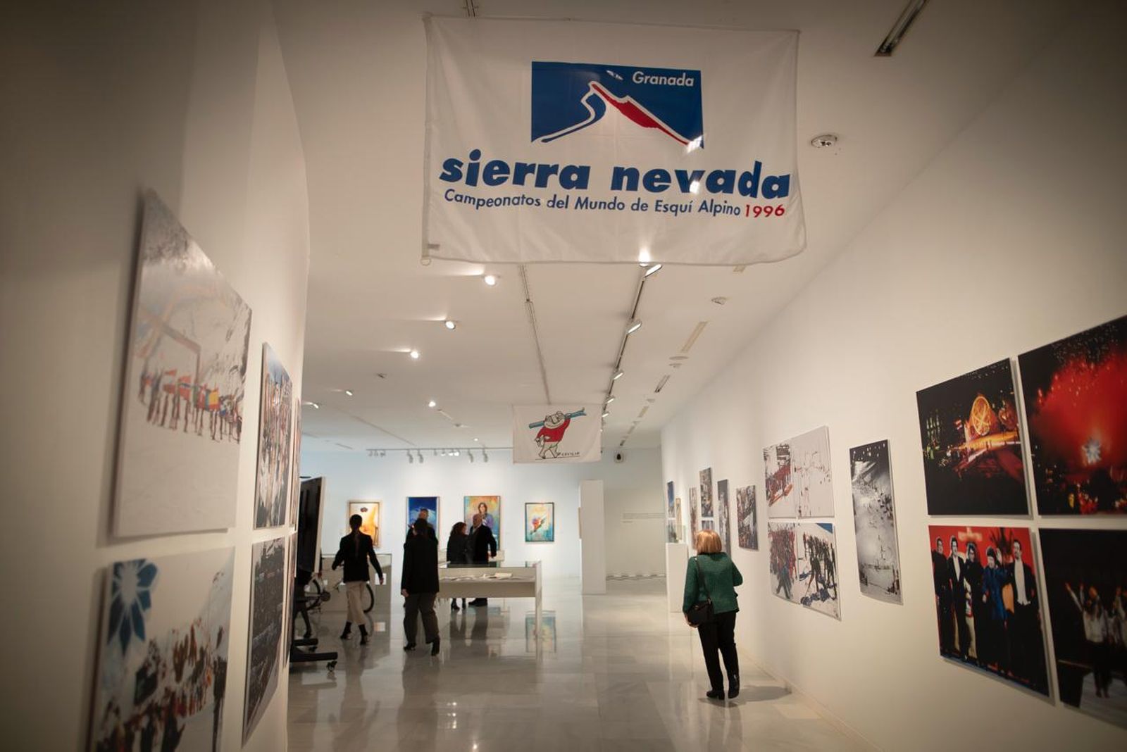 Fotos: la exposición del 30 aniversario de los Campeonatos del Mundo de Esquí Alpino en Granada
