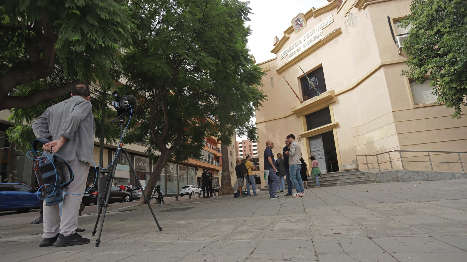Fotos del reinicio del juicio contra Los Castañas en Algeciras