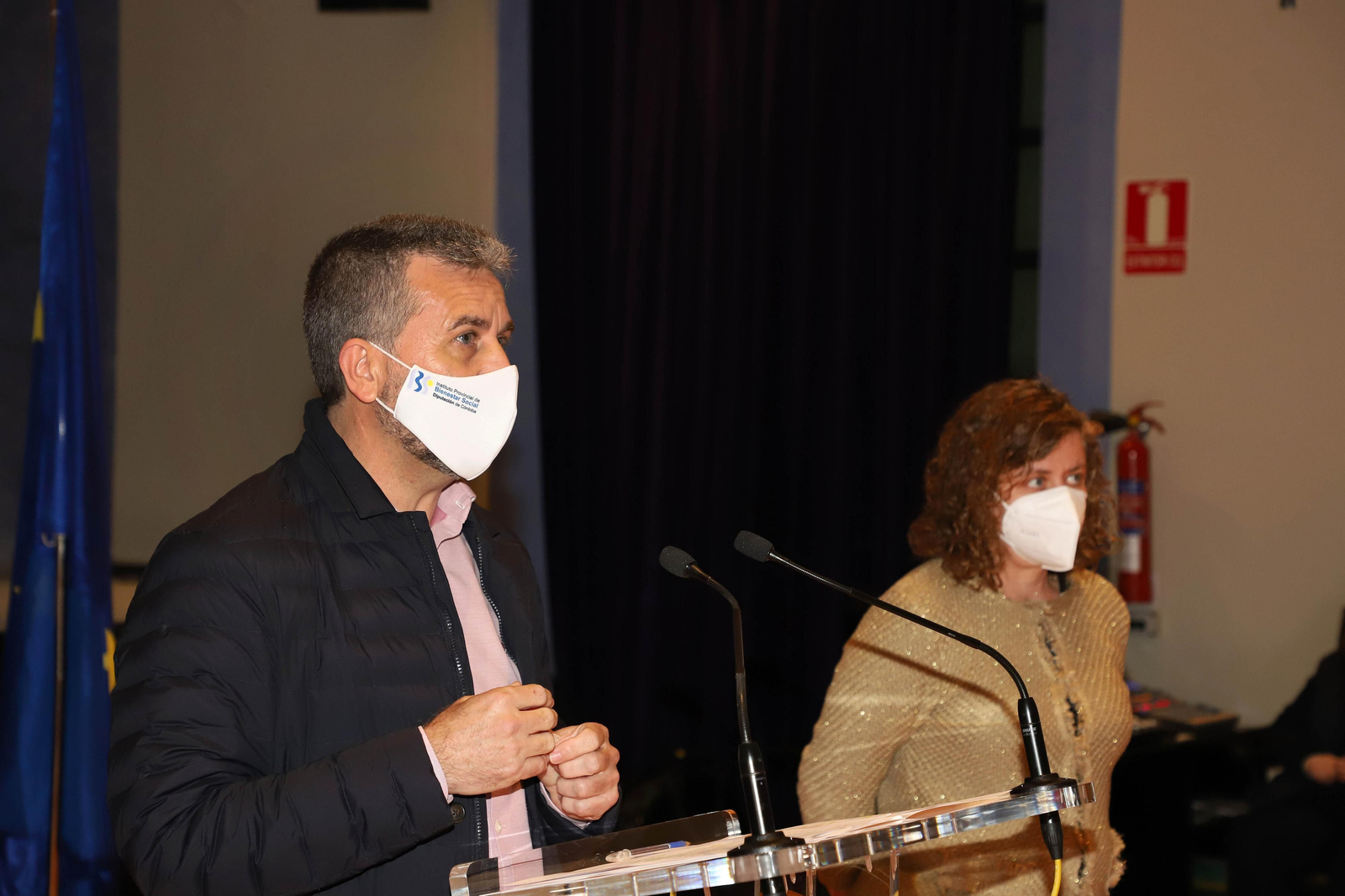 Francisco Ángel Sánchez y Alba Doblas presentan el programa.