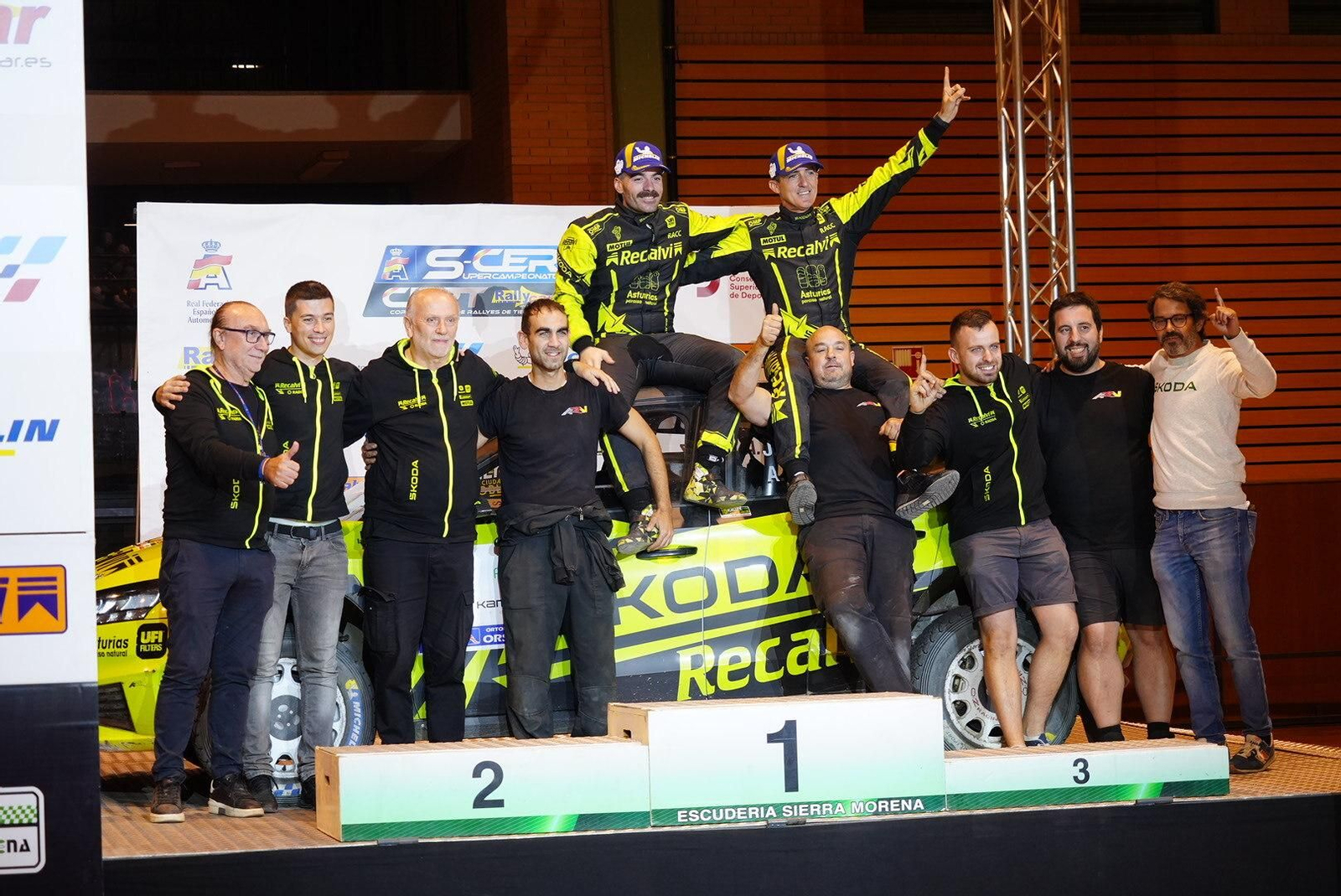 Las mejores imágenes de la entrega de premios del Rallye Ciudad de Pozoblanco