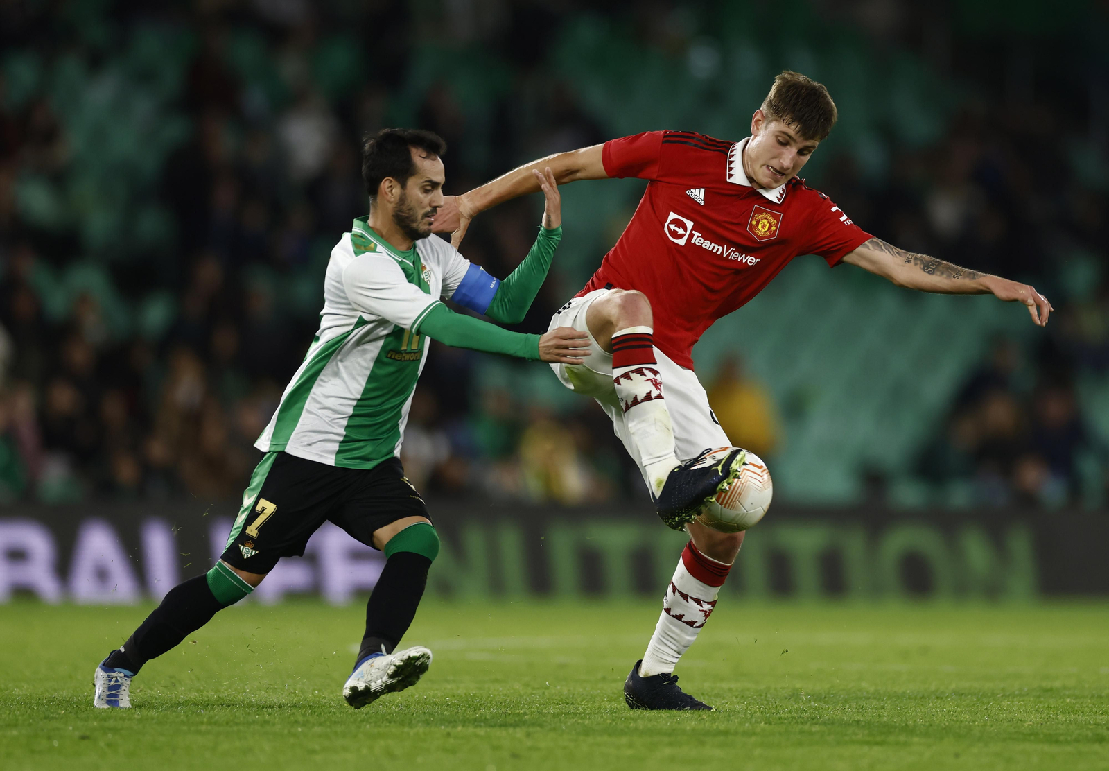 Las imágenes del Betis-Manchester United