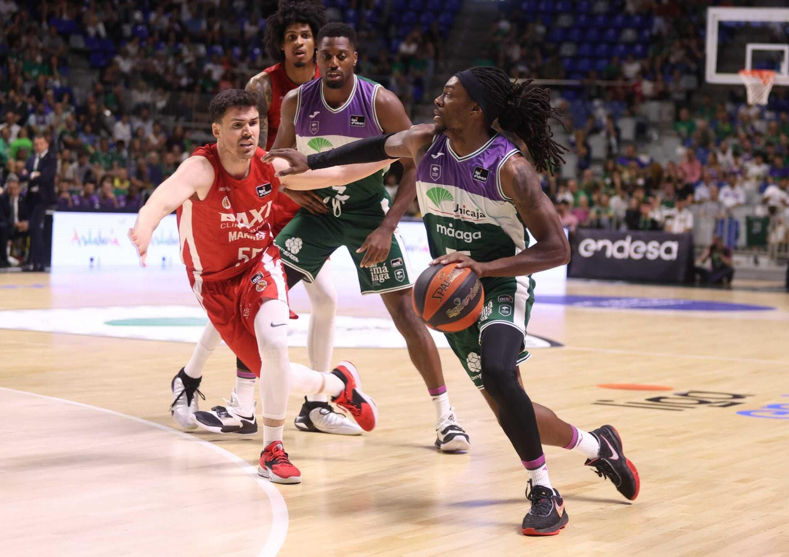 El Unicaja - Baxi Manresa, en fotos