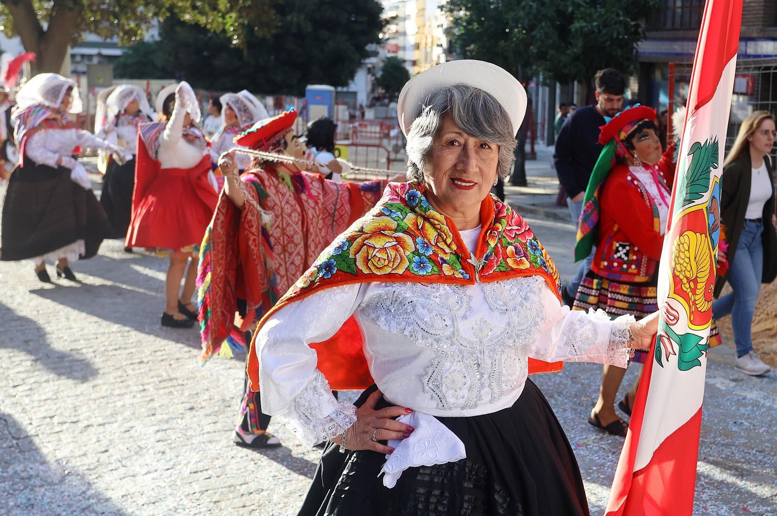 Imágenes de la cabalgata del Carnaval Colombino 2024