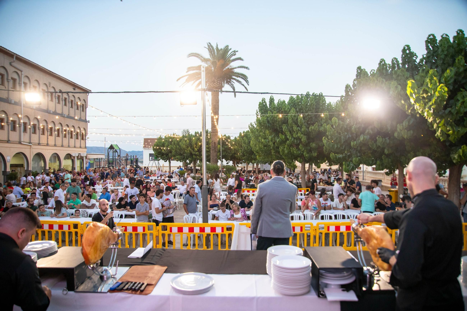 Concurso de cortadores de jamón en Serón, en imágenes
