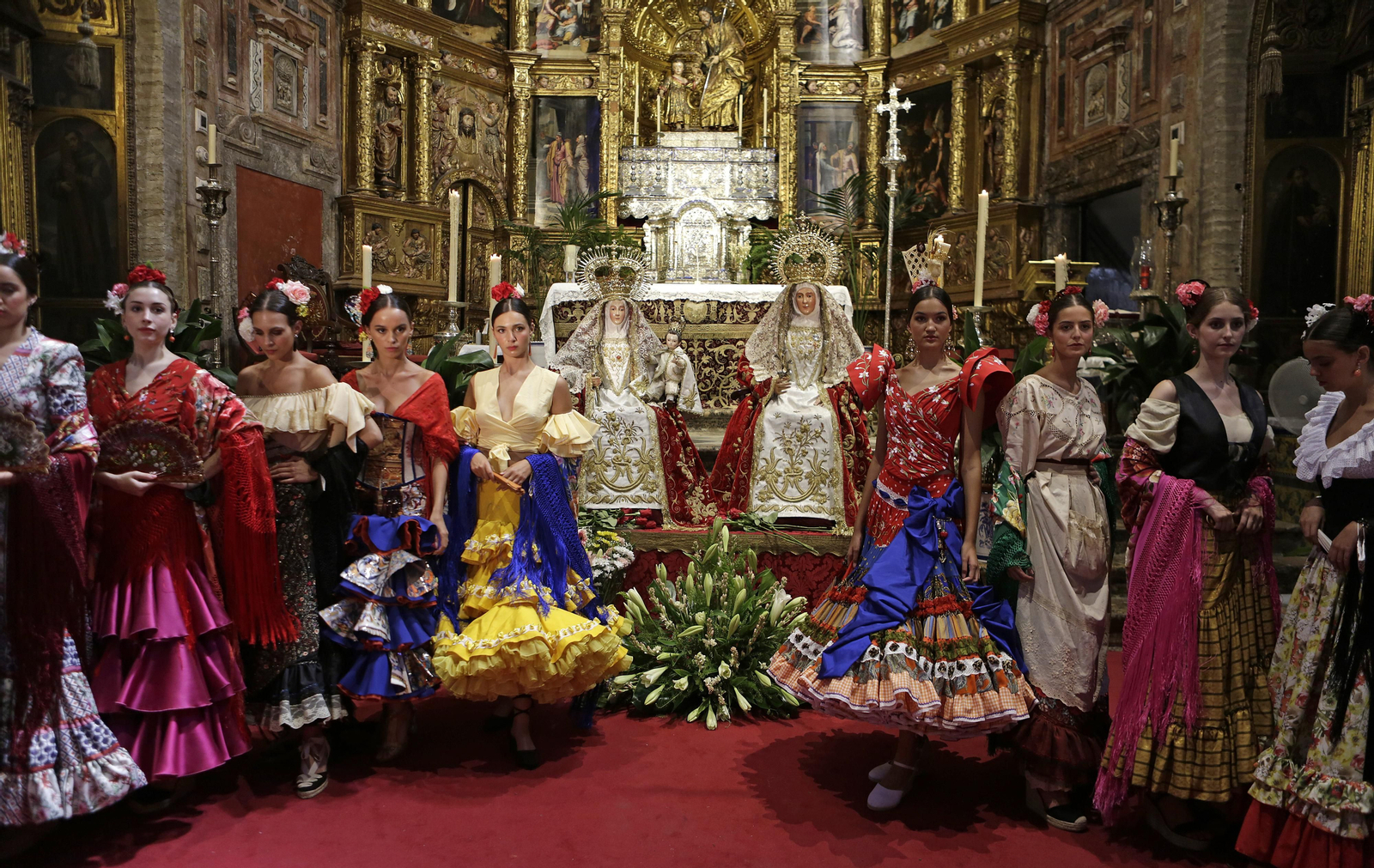 Moda flamenca para la Velá de Santa Ana