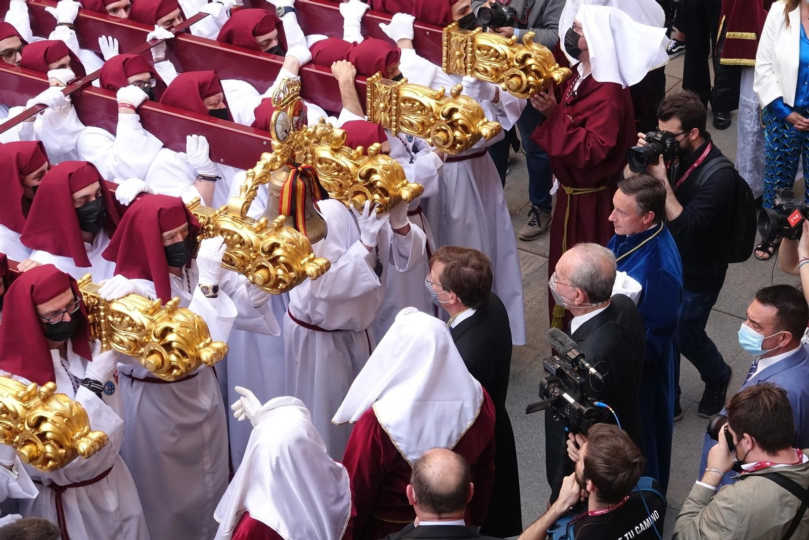 Las fotos de la Paloma, en el Miércoles Santo de Málaga