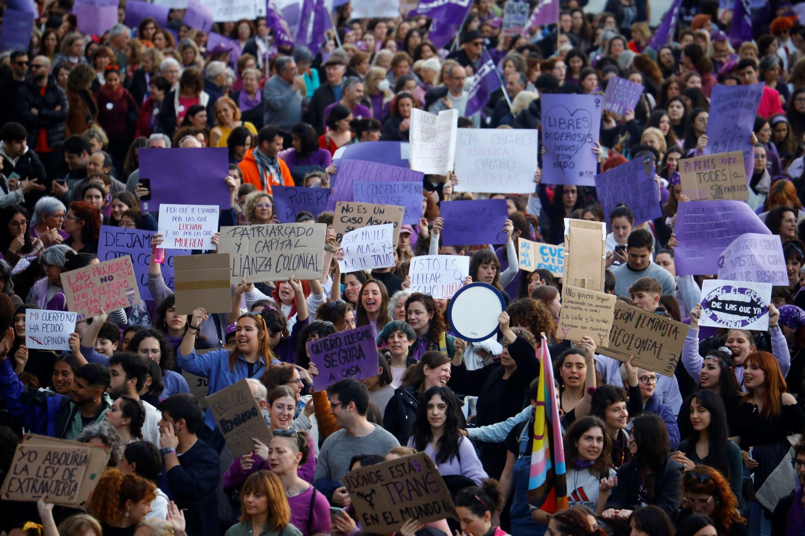 La manifestación del 8M en Córdoba, en imagenes