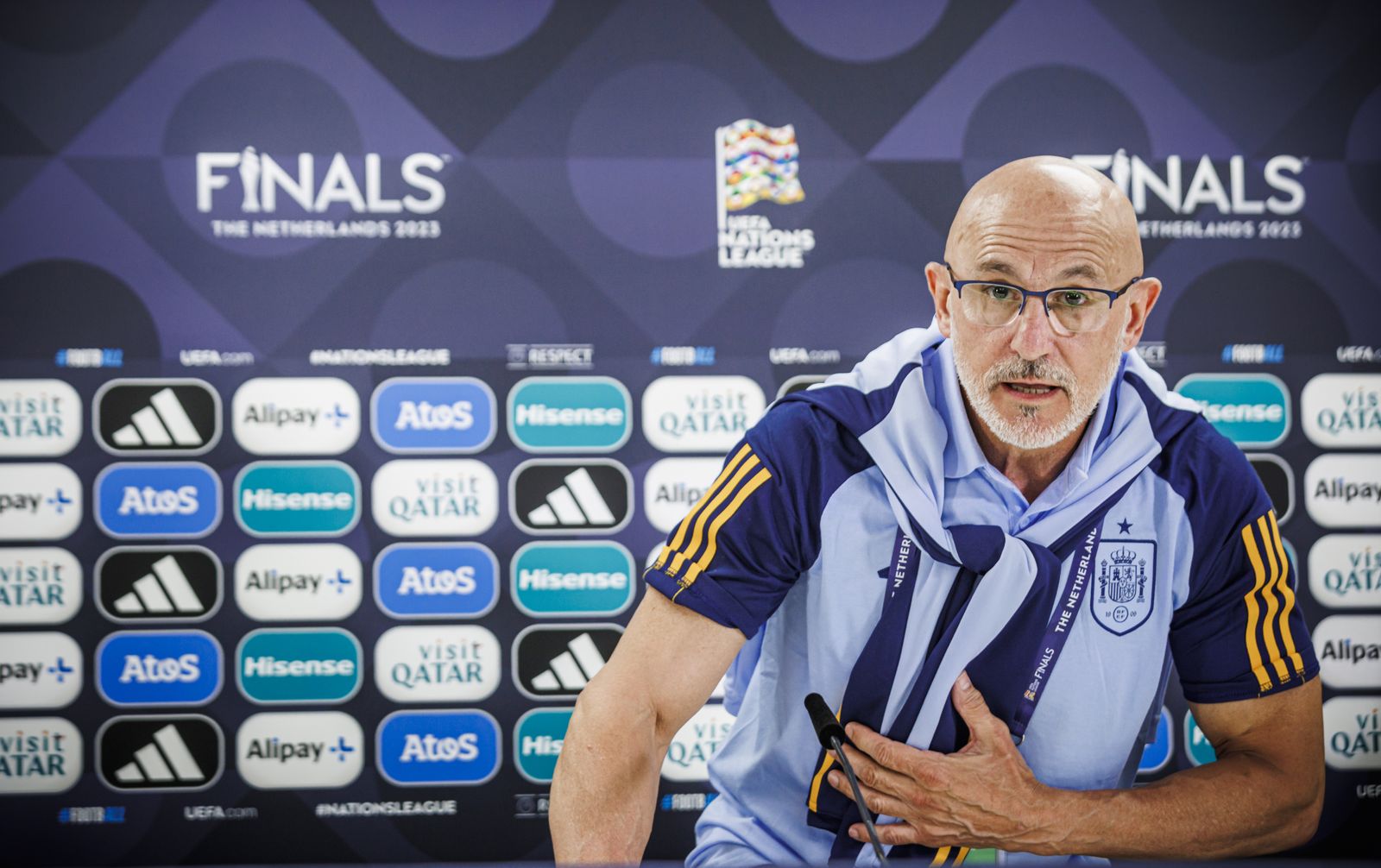 Las fotos de la selección antes de la final de la Liga de Naciones