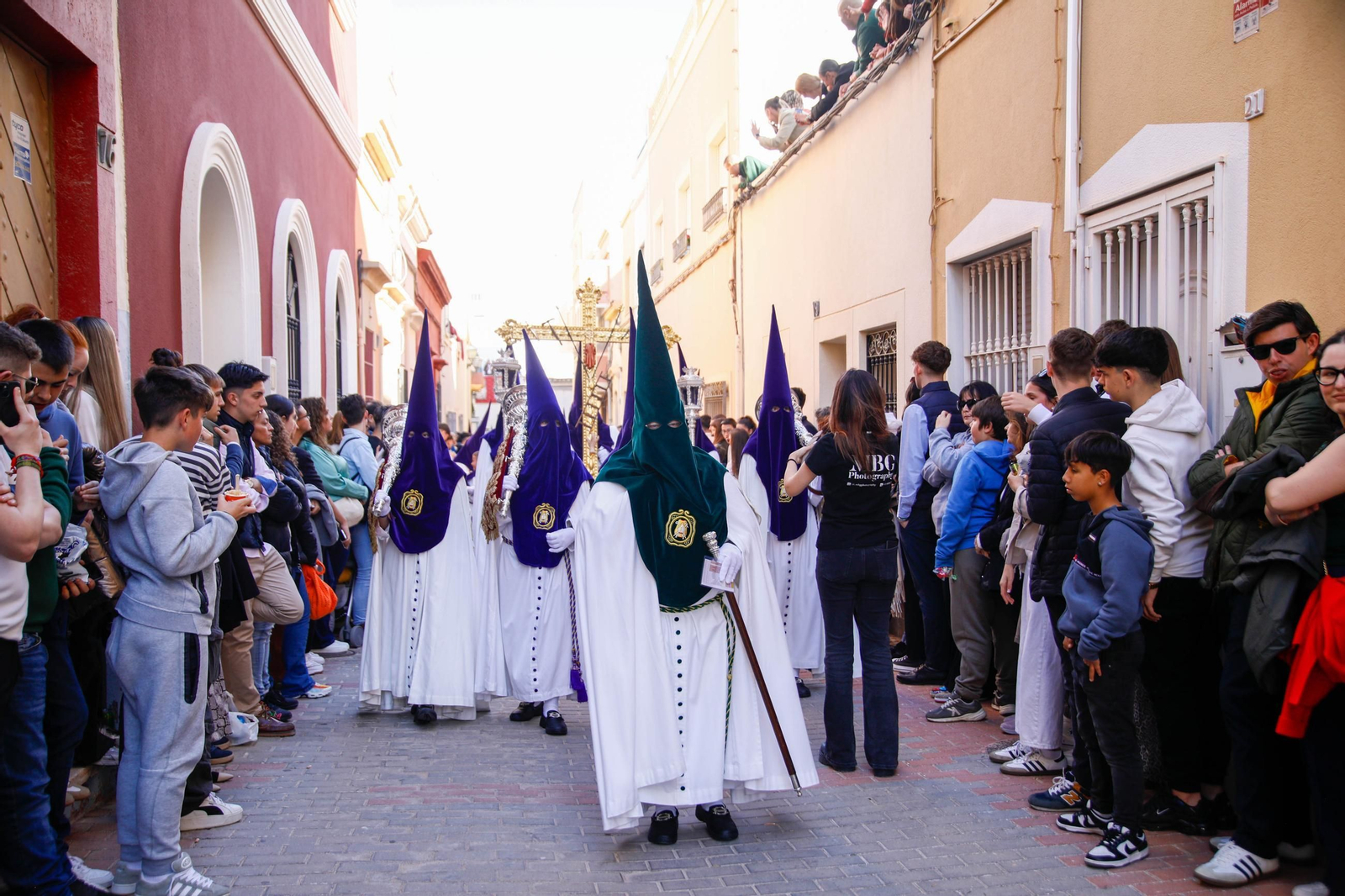 Macarena en la Semana Santa de Almería