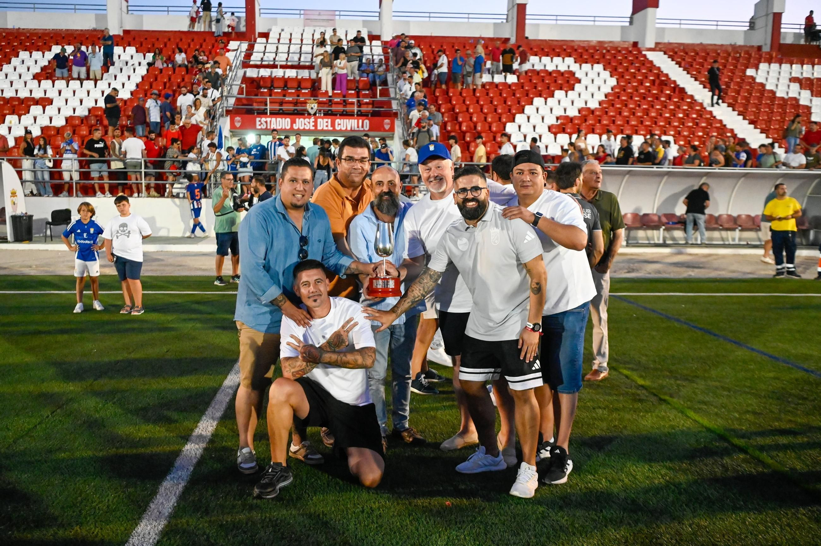 Imágenes del Racing-Xerez CD del XLIX Trofeo Ciudad de El Puerto