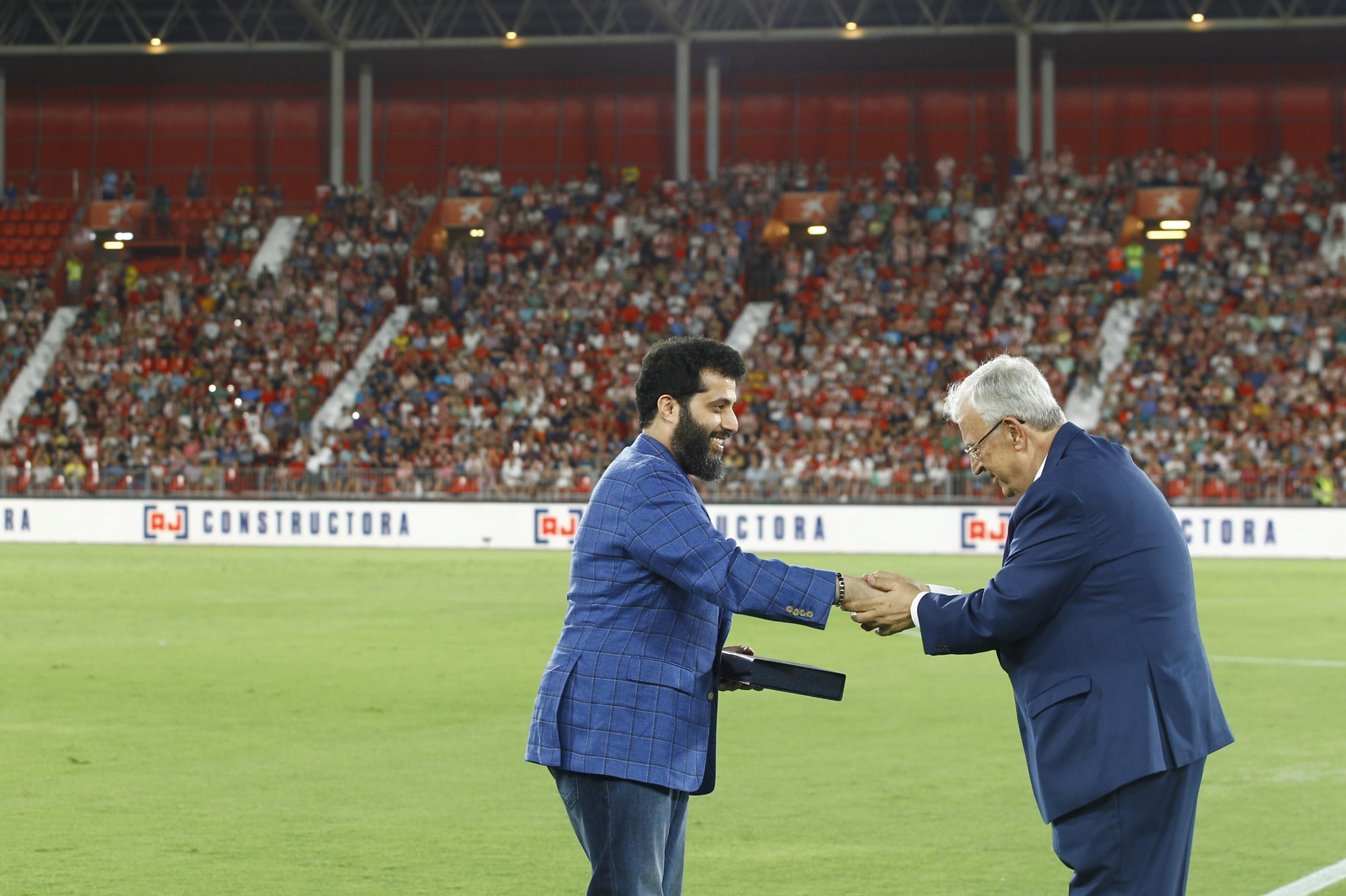 Imágenes del partido U.D. Almería-Real Madrid C.F. de la Liga Santander