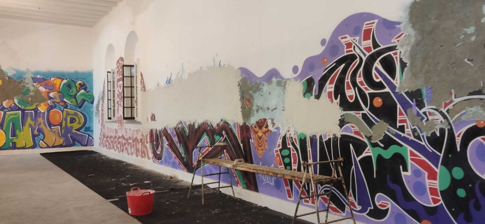 Así se encuentra el interior del Baluarte de la Candelaria de Cádiz