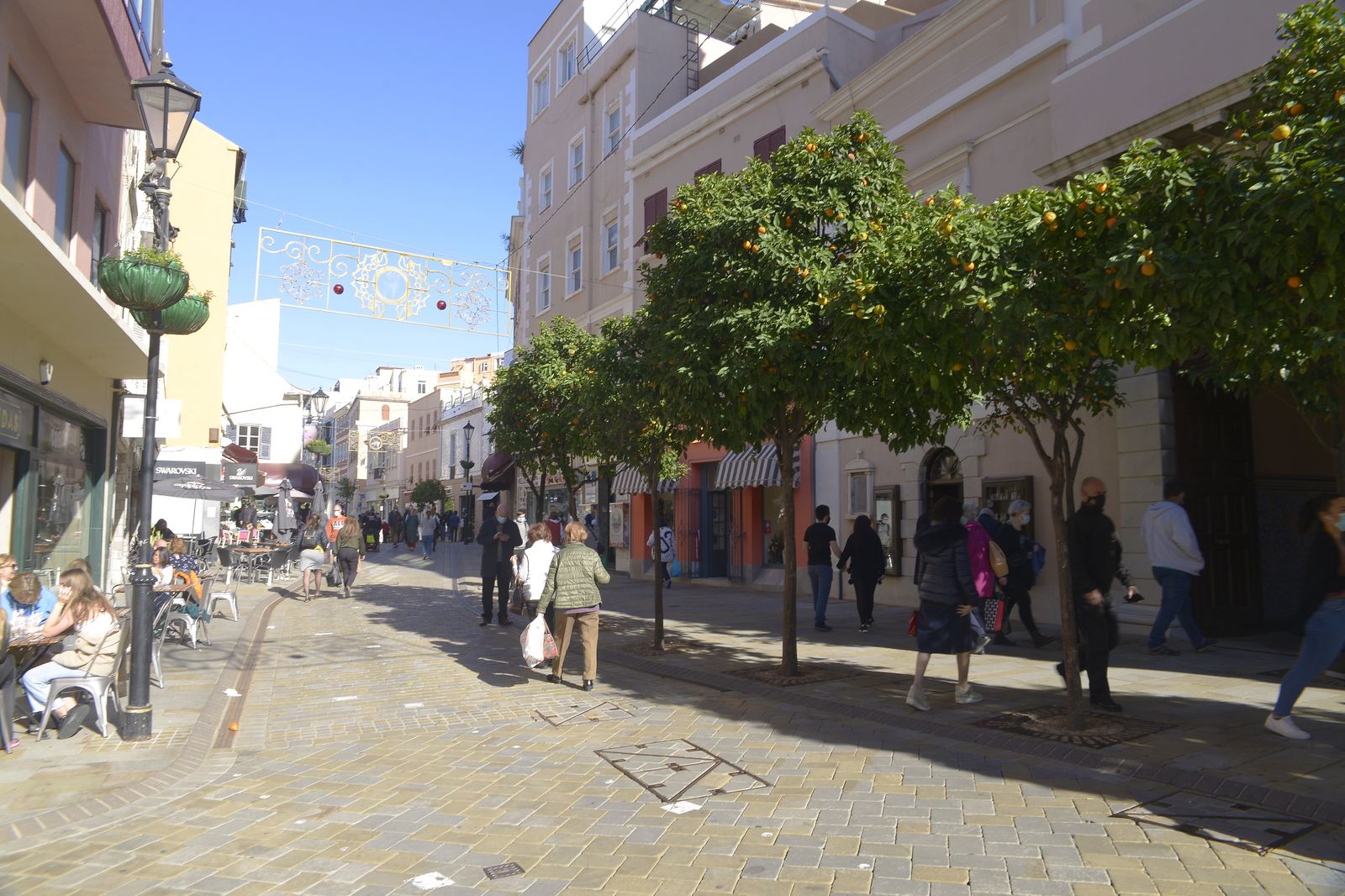 Fotos de Gibraltar en los días previos a la Navidad y el Brexit