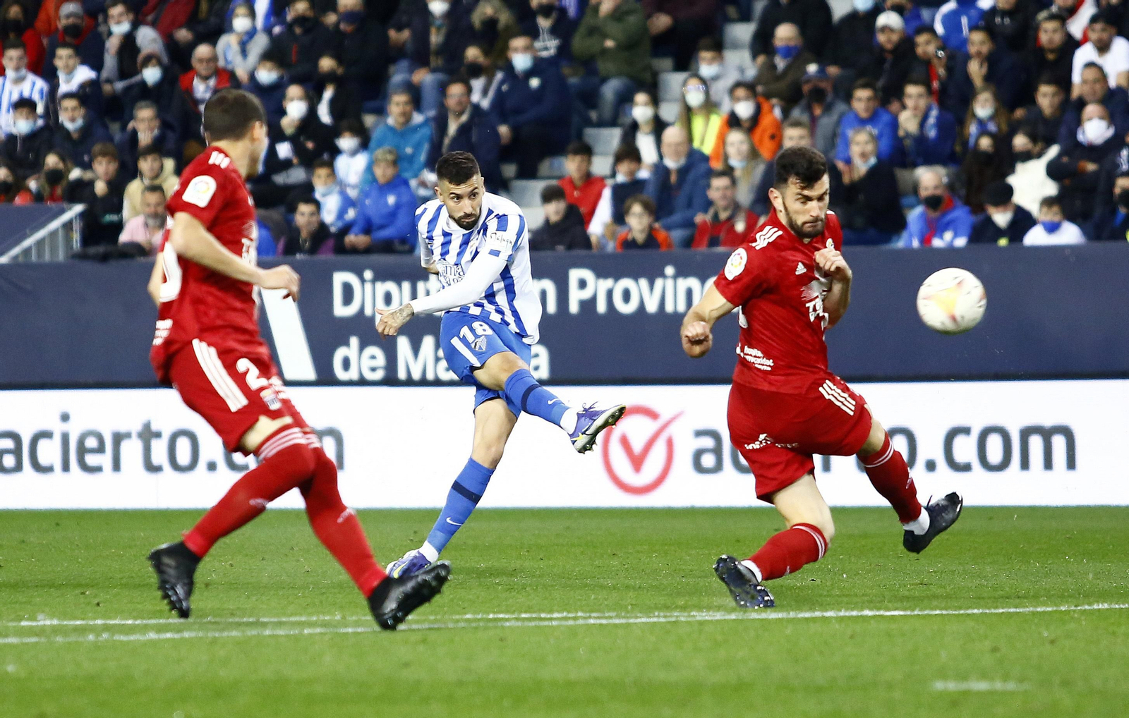 Las fotos del Málaga CF - Cartagena