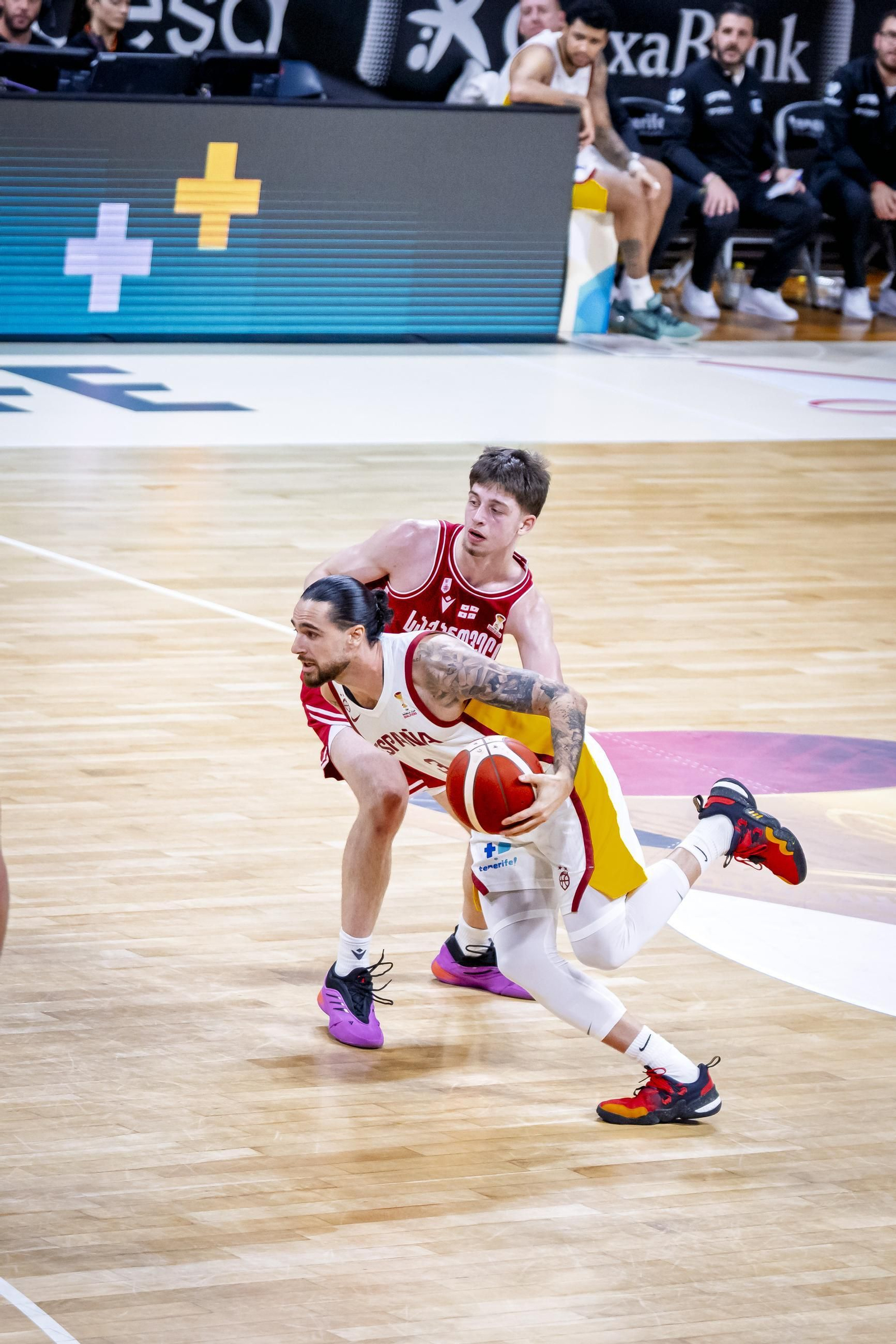 Las fotos del España-Georgia de baloncesto